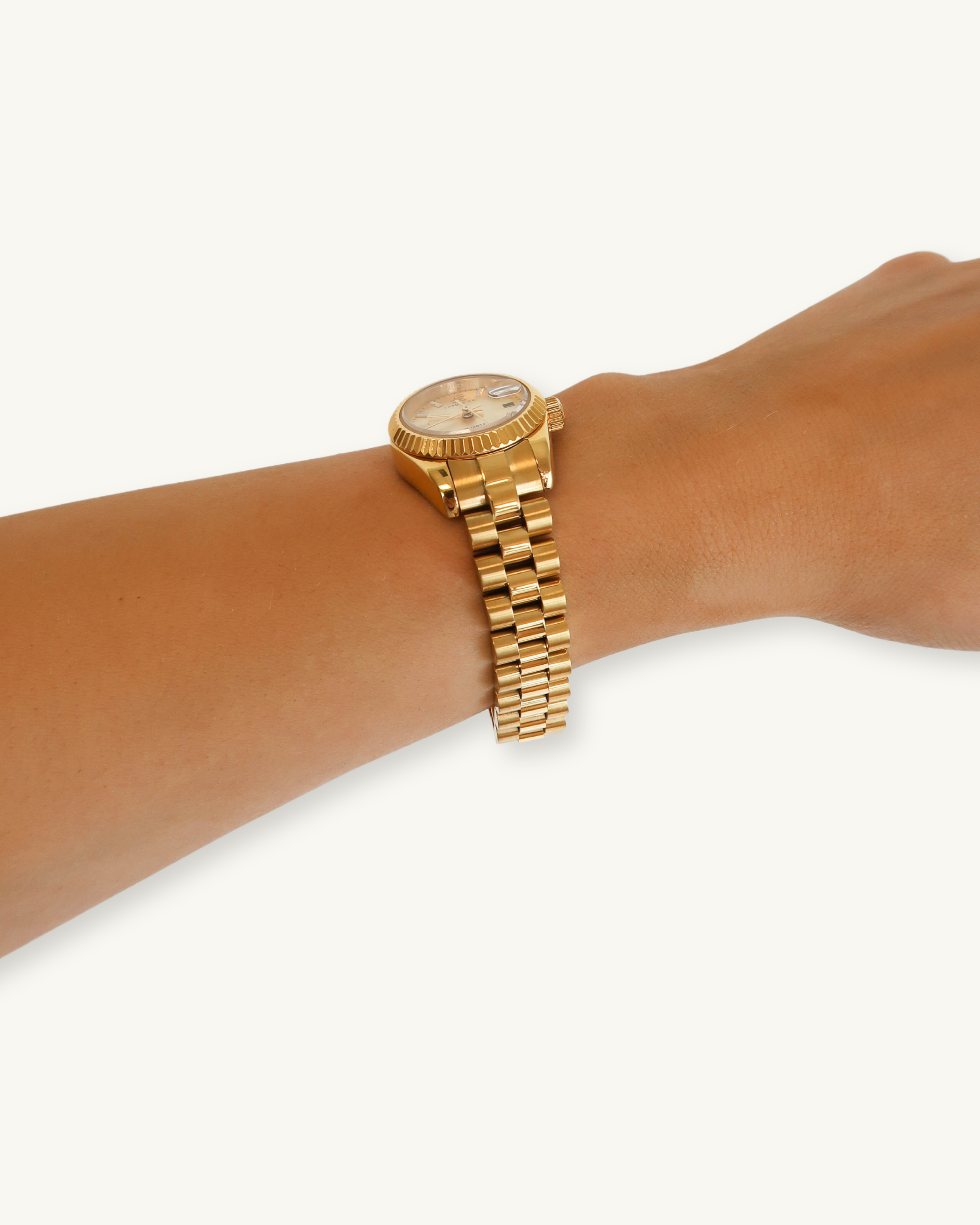 PRESIDENT WATCH - Gold & Gold
