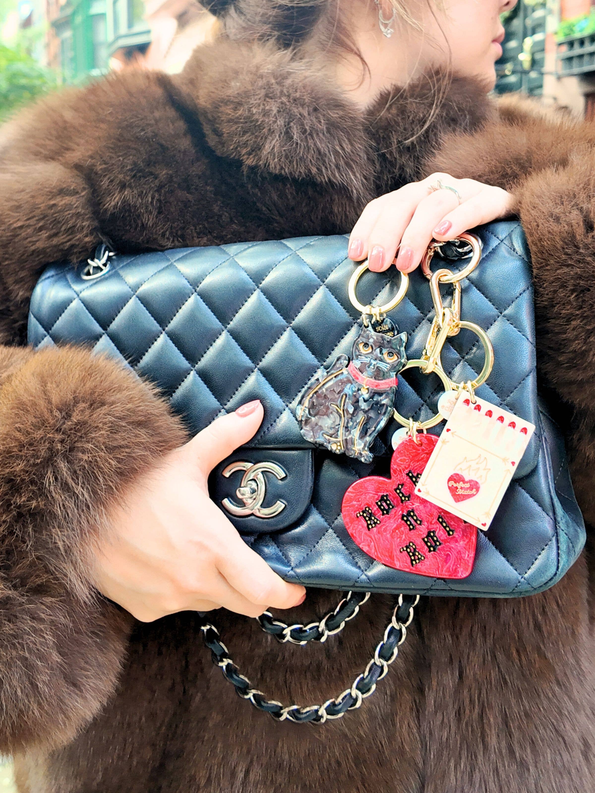 Matchbox Bag Charm + Keychain