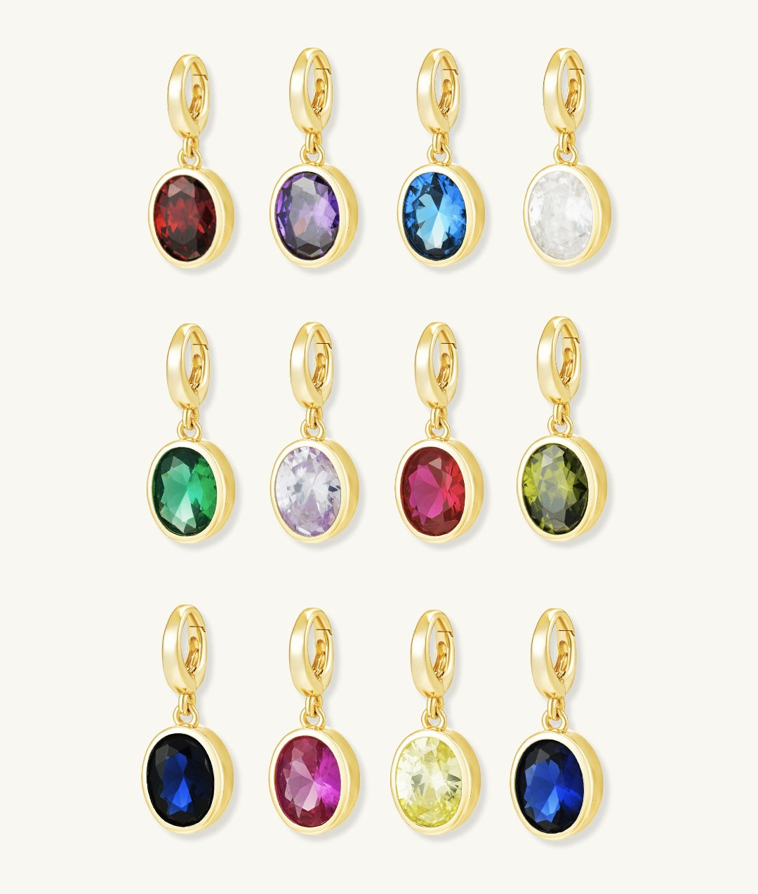 BIRTHSTONE CHARMS