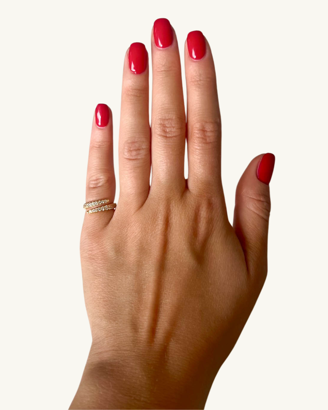 The Whitney - PAVÉ WRAP PINKY RING