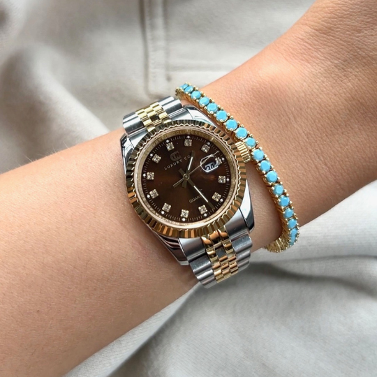 TURQUOISE TENNIS BRACELET