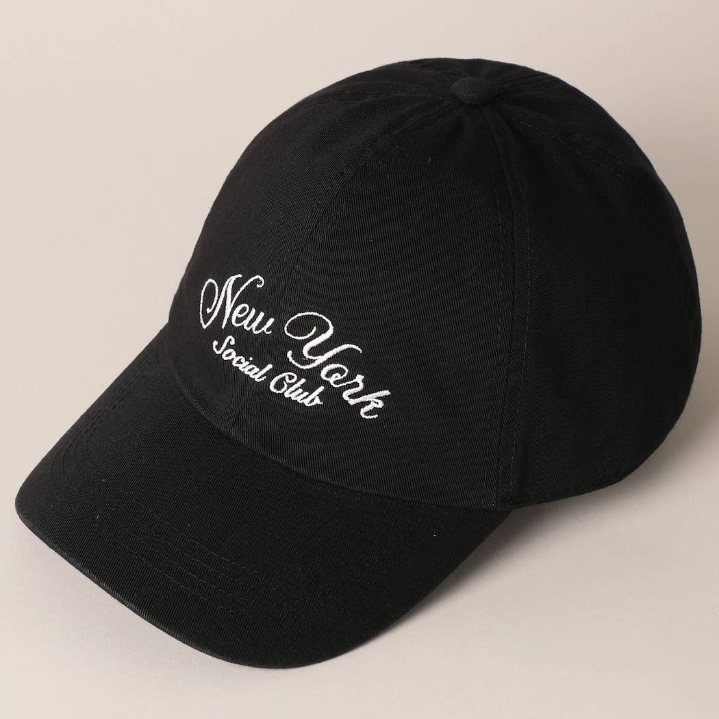 NY Social Club Baseball Hat