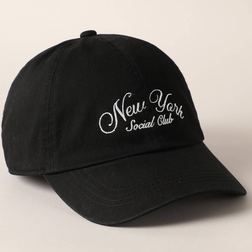 NY Social Club Baseball Hat