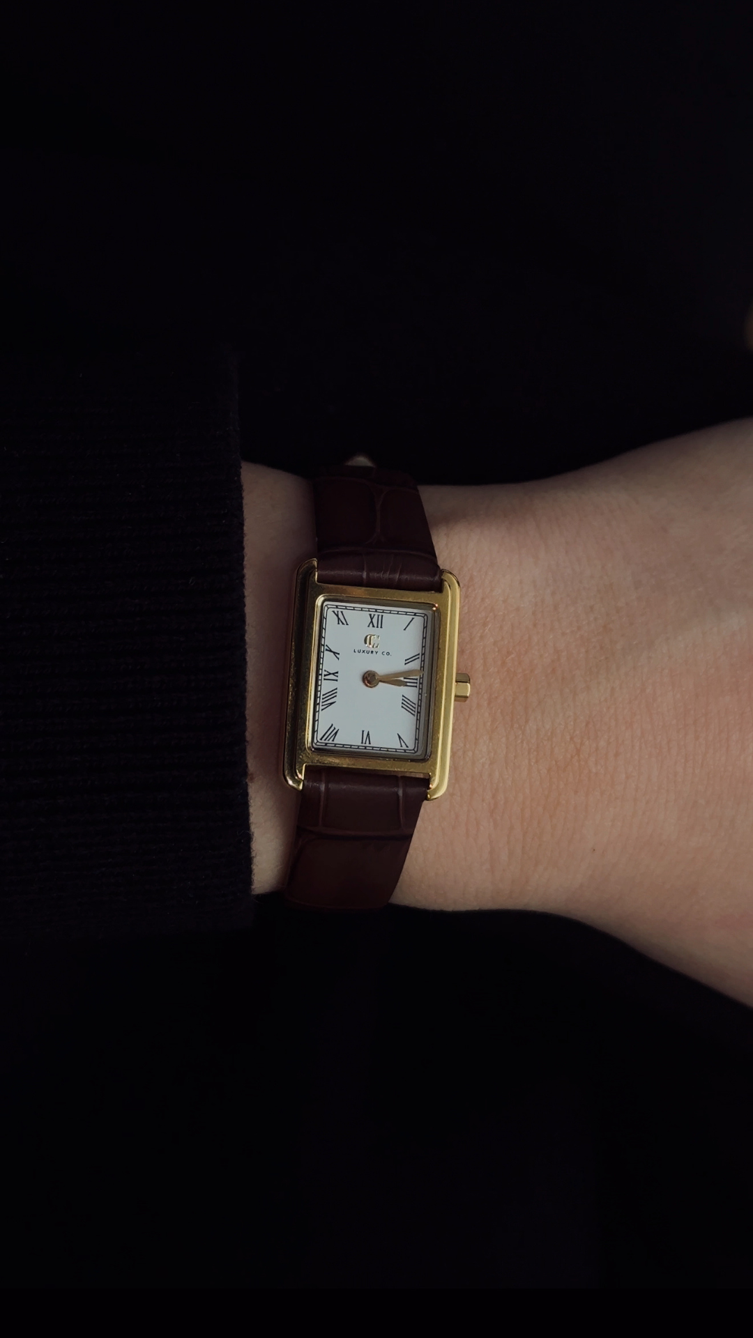 THE ARCHIVE WATCH - BROWN LEATHER WATCH