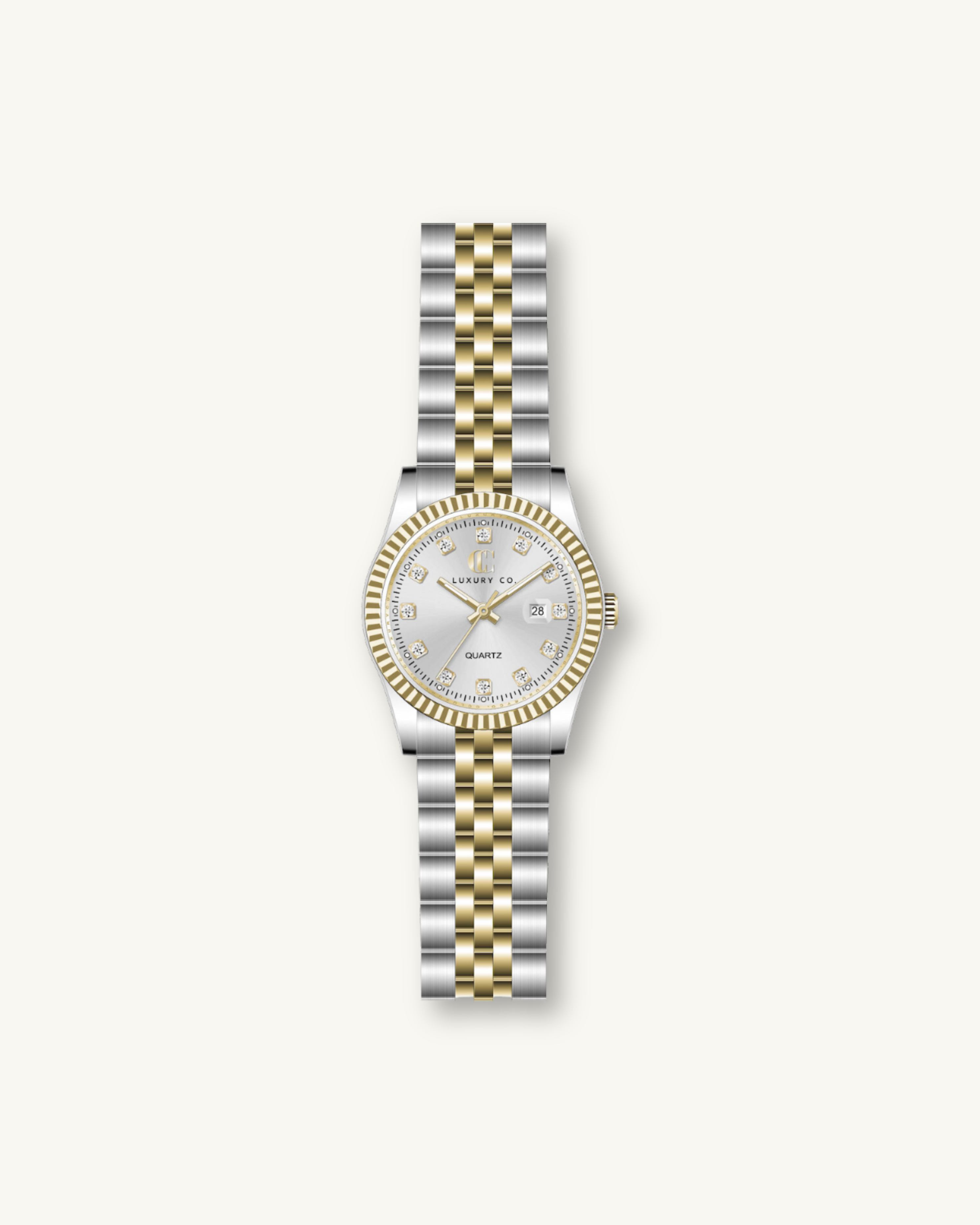 31MM CLASSIC WATCH  - Two Tone &amp; Silver