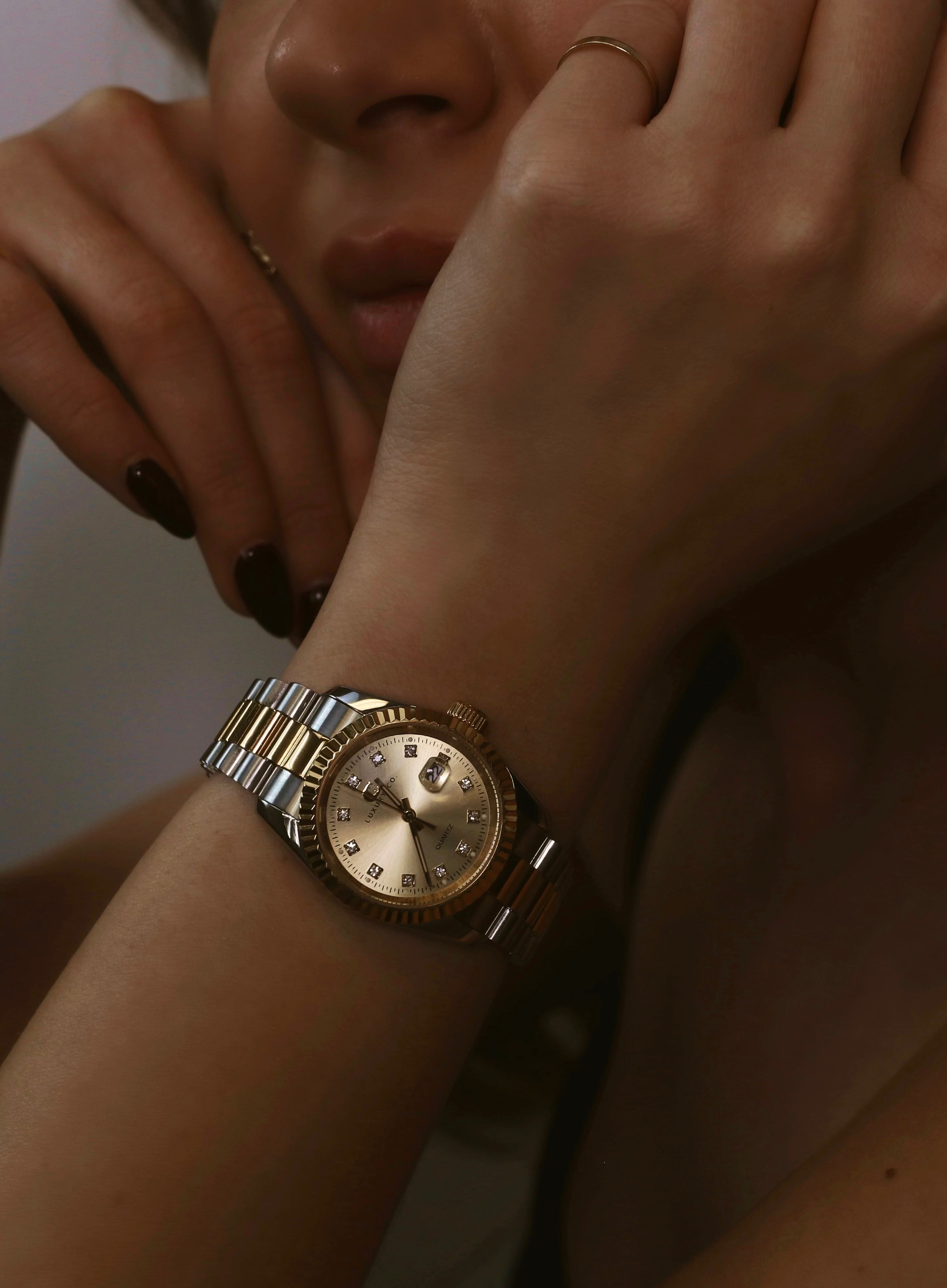MONTRE PRESIDENT BICOLORE 31MM