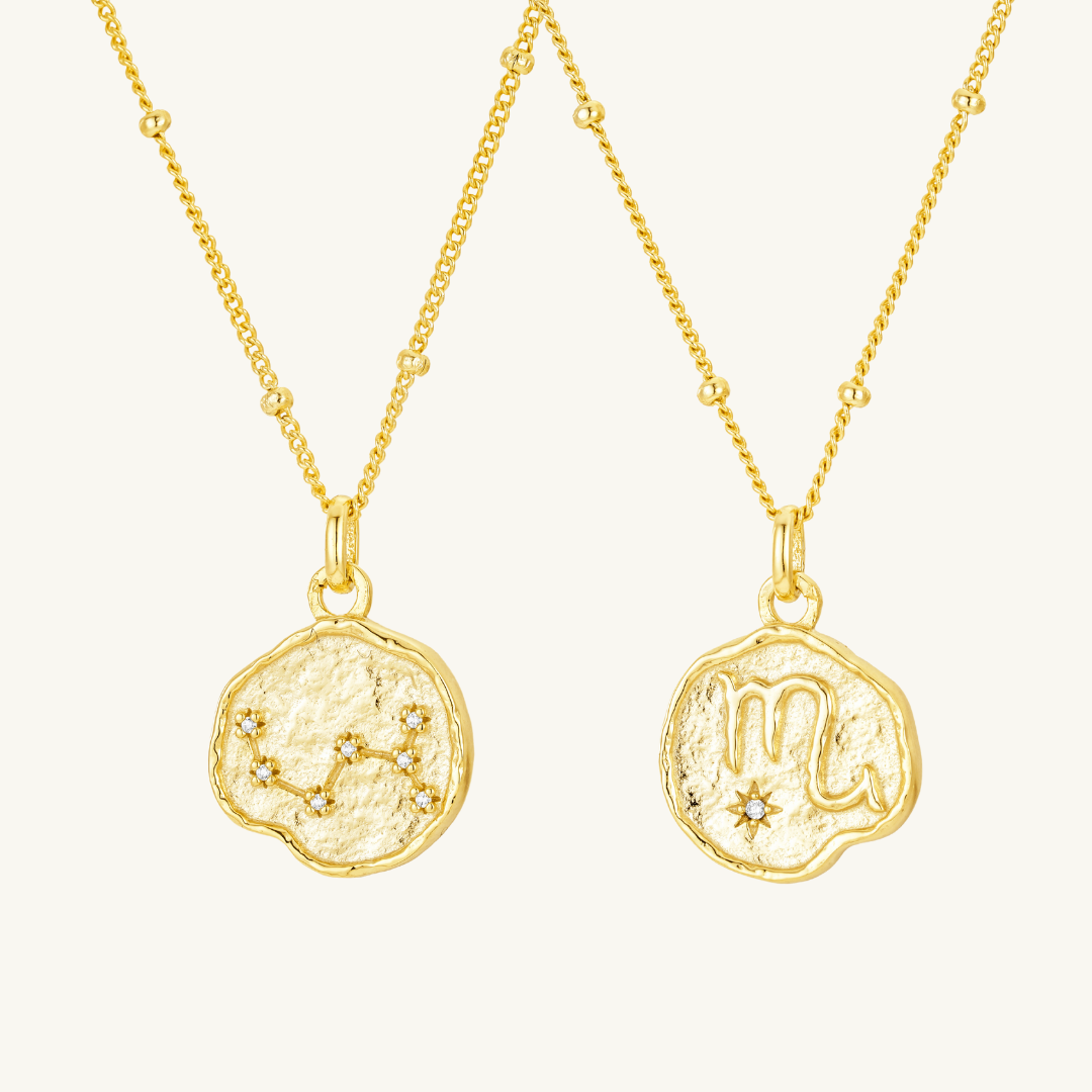 HOROSCOPE MEDALLION NECKLACE