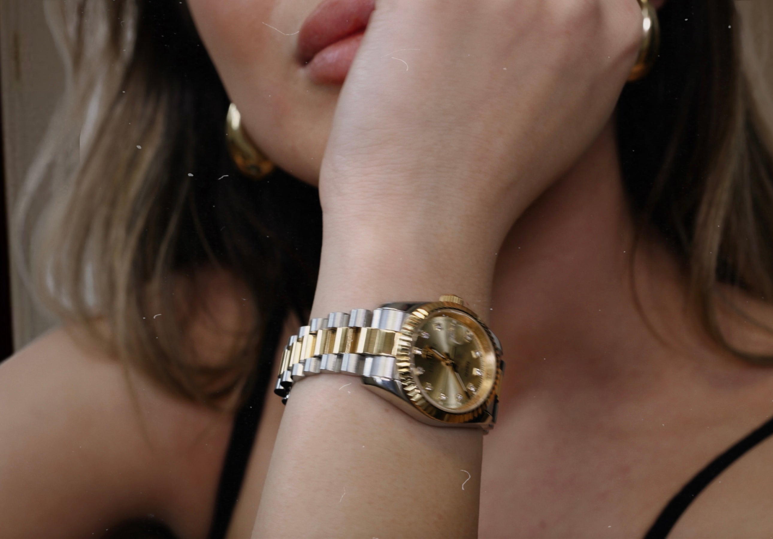 MONTRE PRESIDENT BICOLORE 31MM