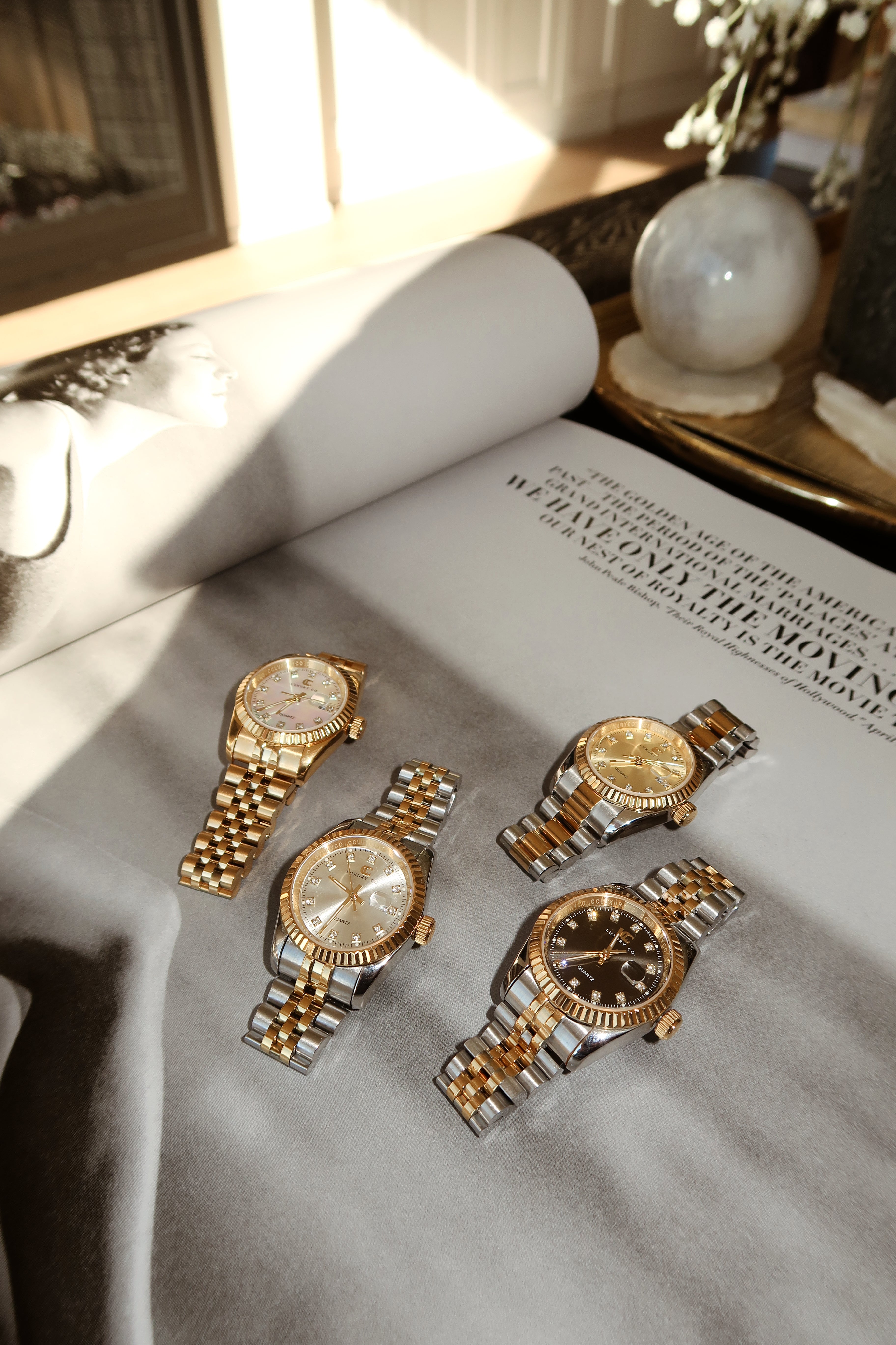 MONTRE PRESIDENT BICOLORE 31MM