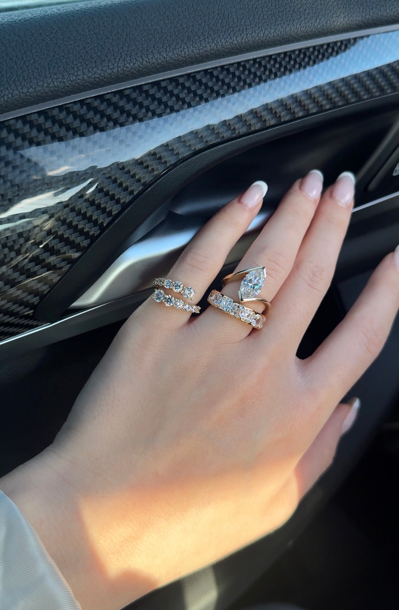 Graduated Diamond Luxe Ring