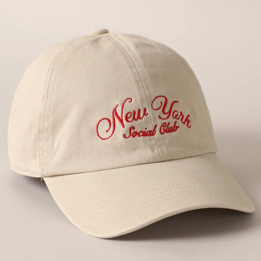 NY Social Club Baseball Hat