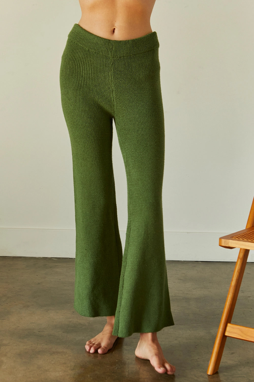 KNIT GREEN SET