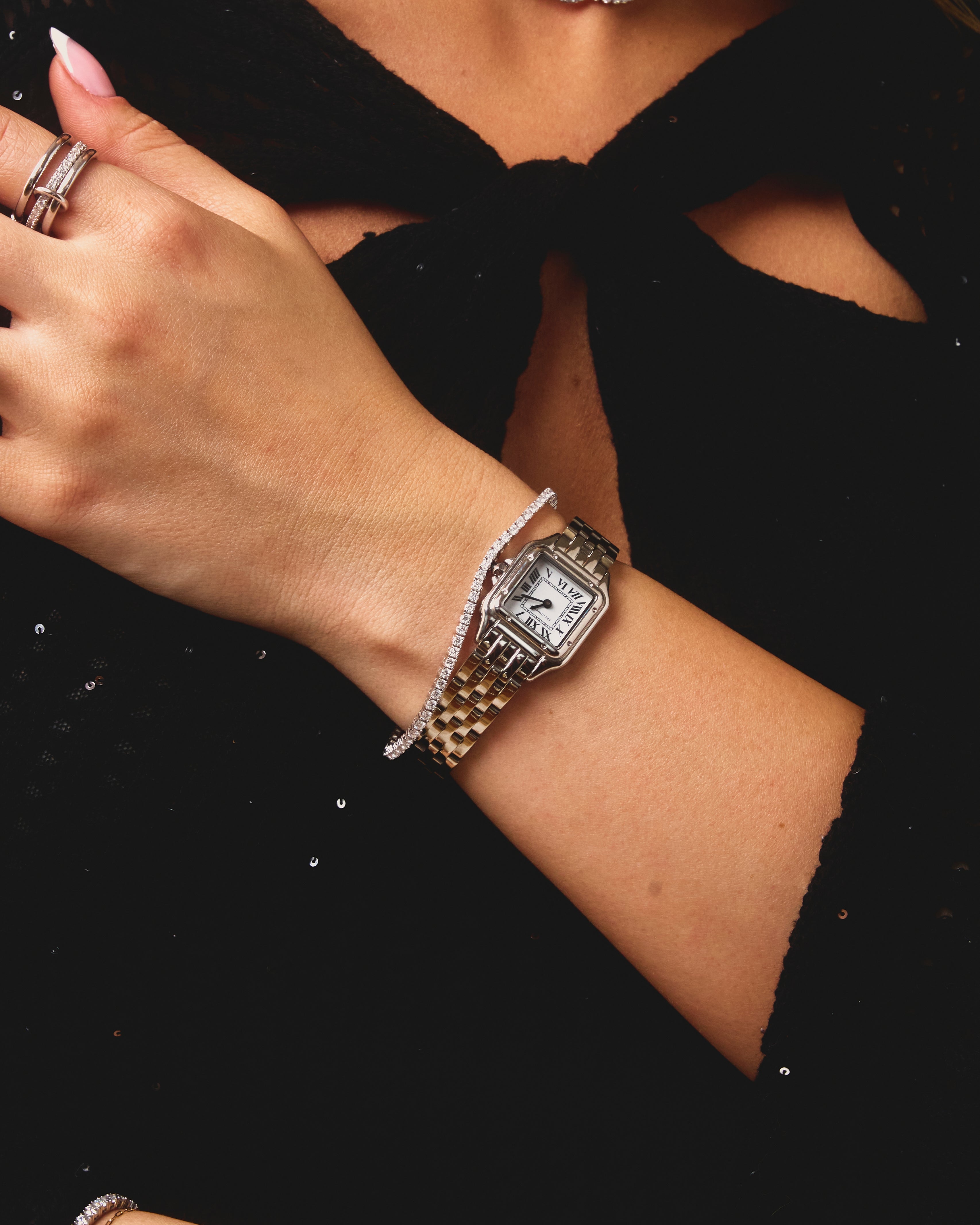 SILVER PRESTIGE WATCH