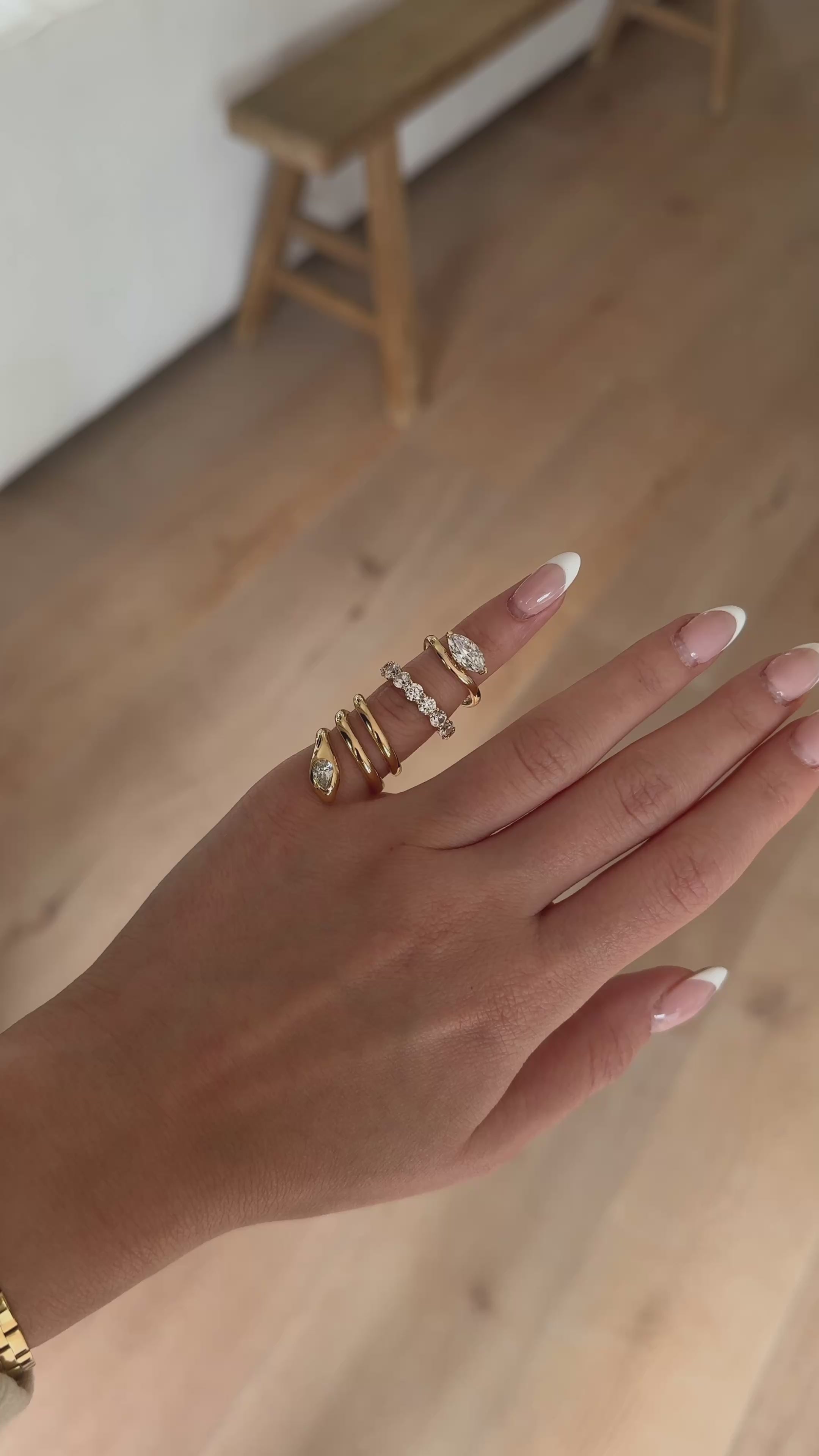SOLEIL MARQUISE LUXE RING