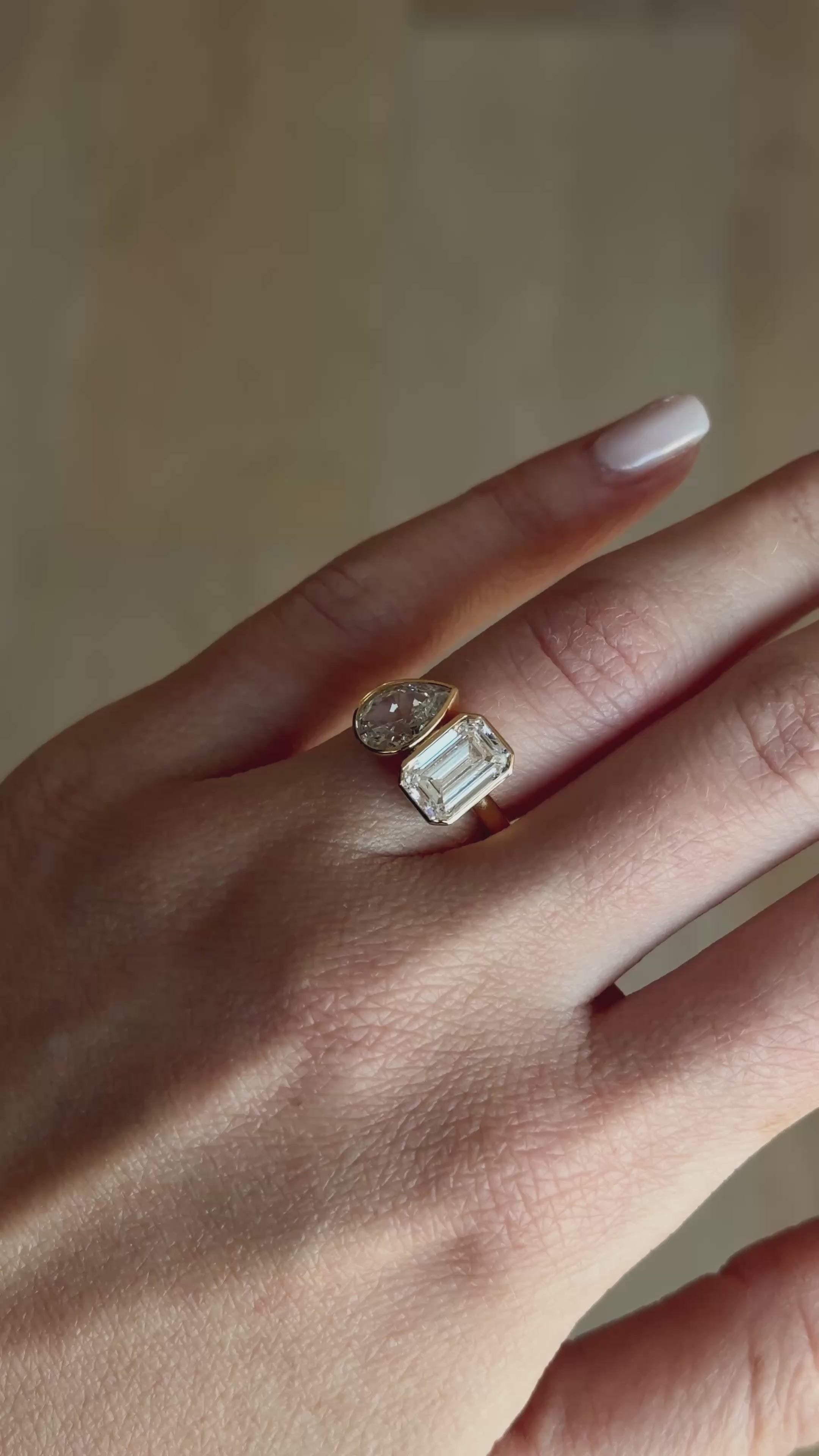 BEZEL TOI-ET-MOI RING