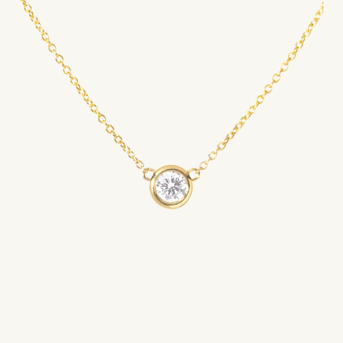 PETITE DIAMOND NECKLACE