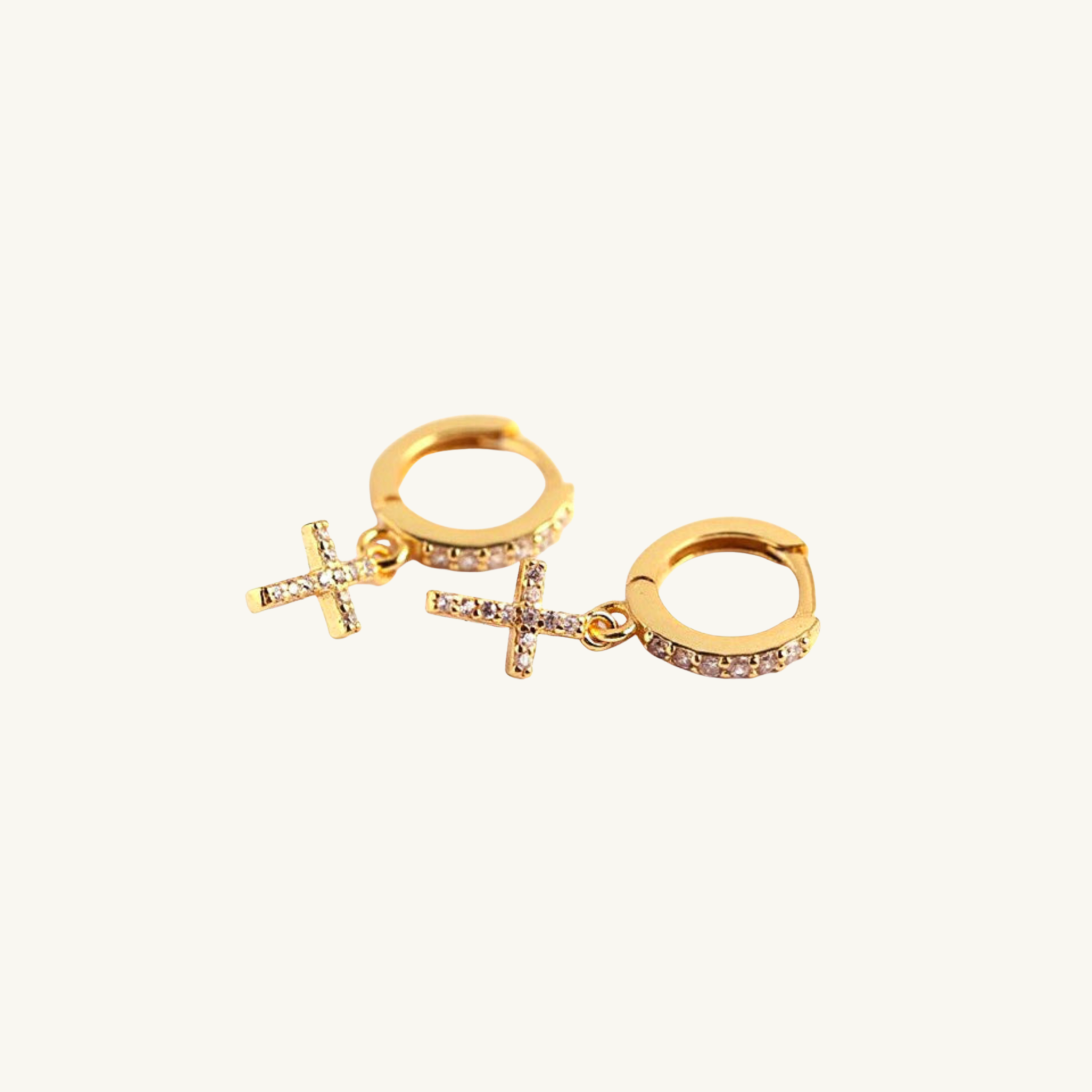 CROSS EARRING