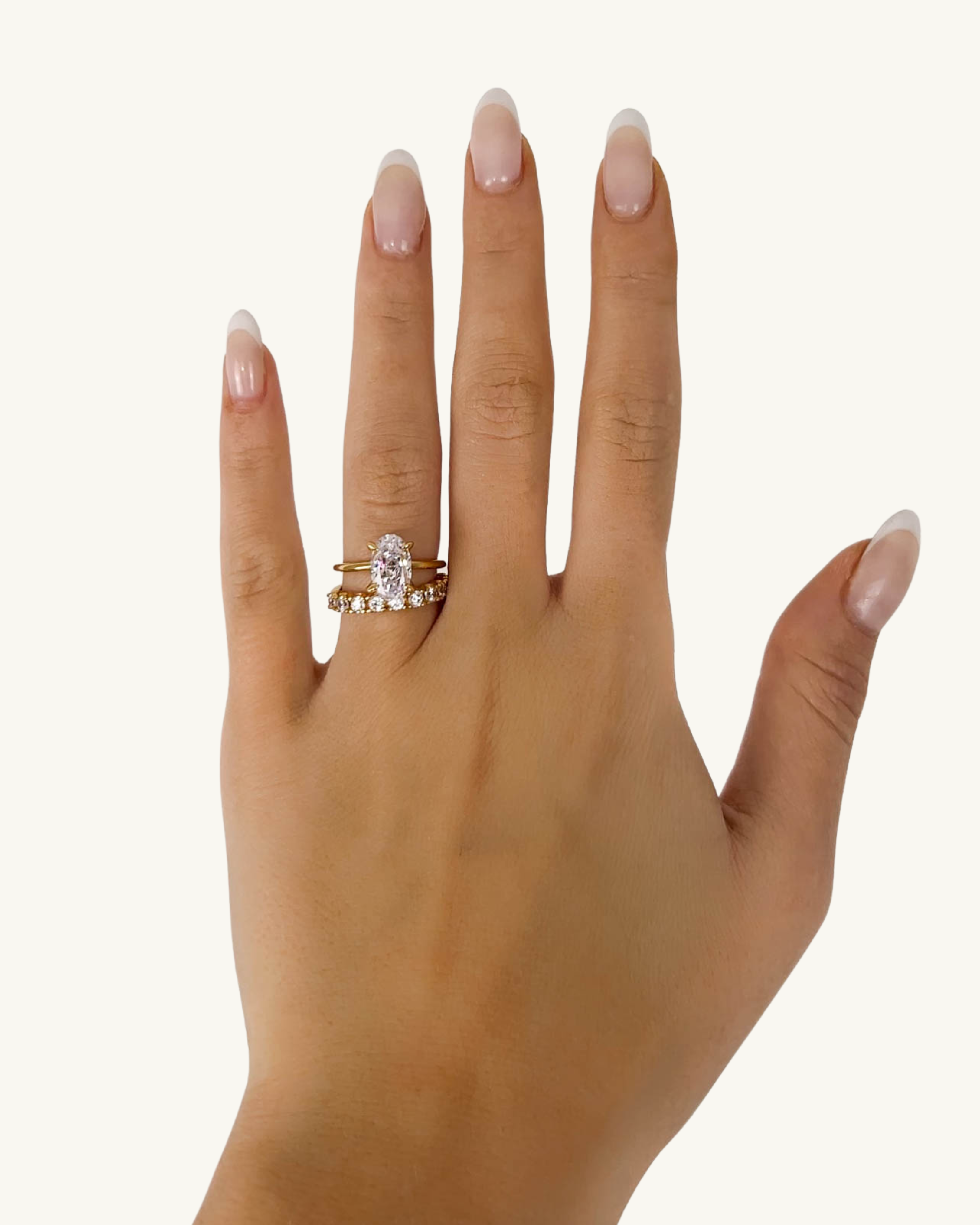 2.5ct OVAL CUT Luxe Ring