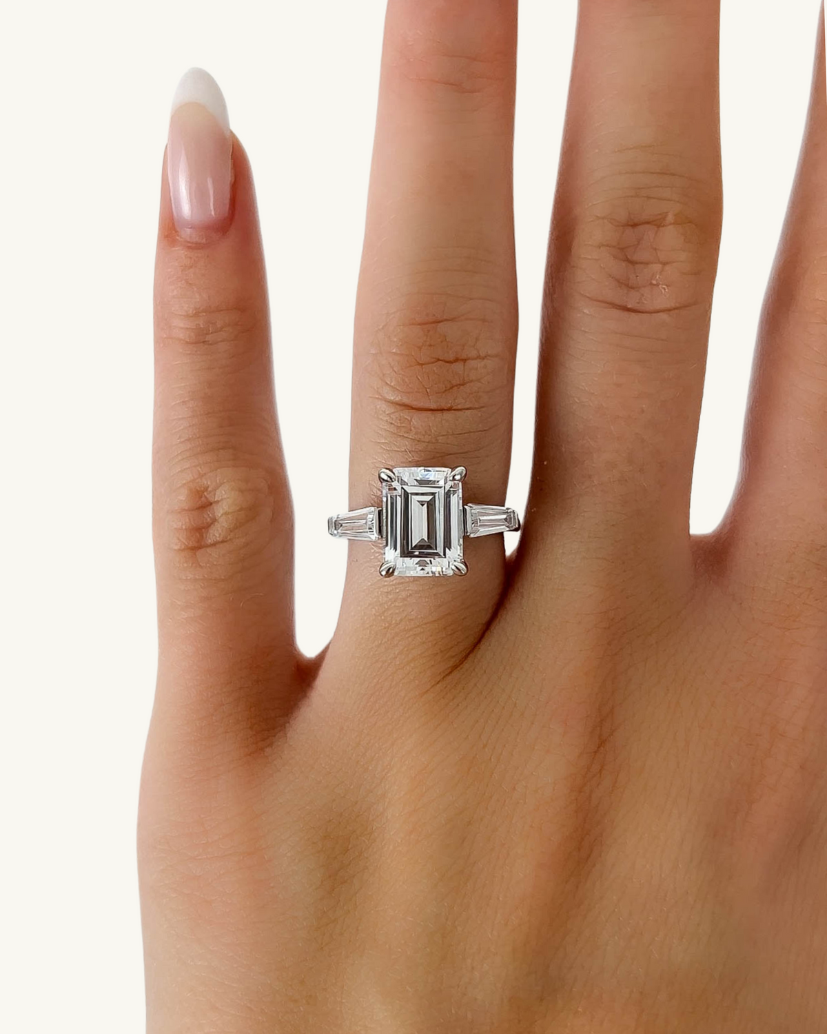BAGUE LUXE TRILOGIE ÉMERAUDE PRESCOTT