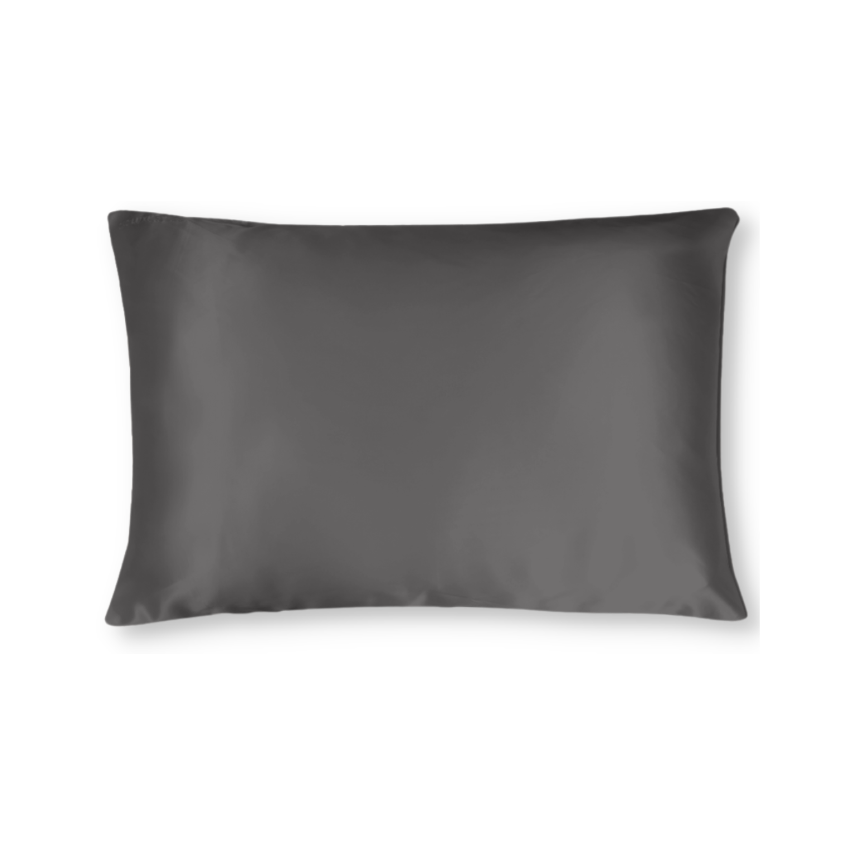 100% SILK PILLOWCASE - Charcoal
