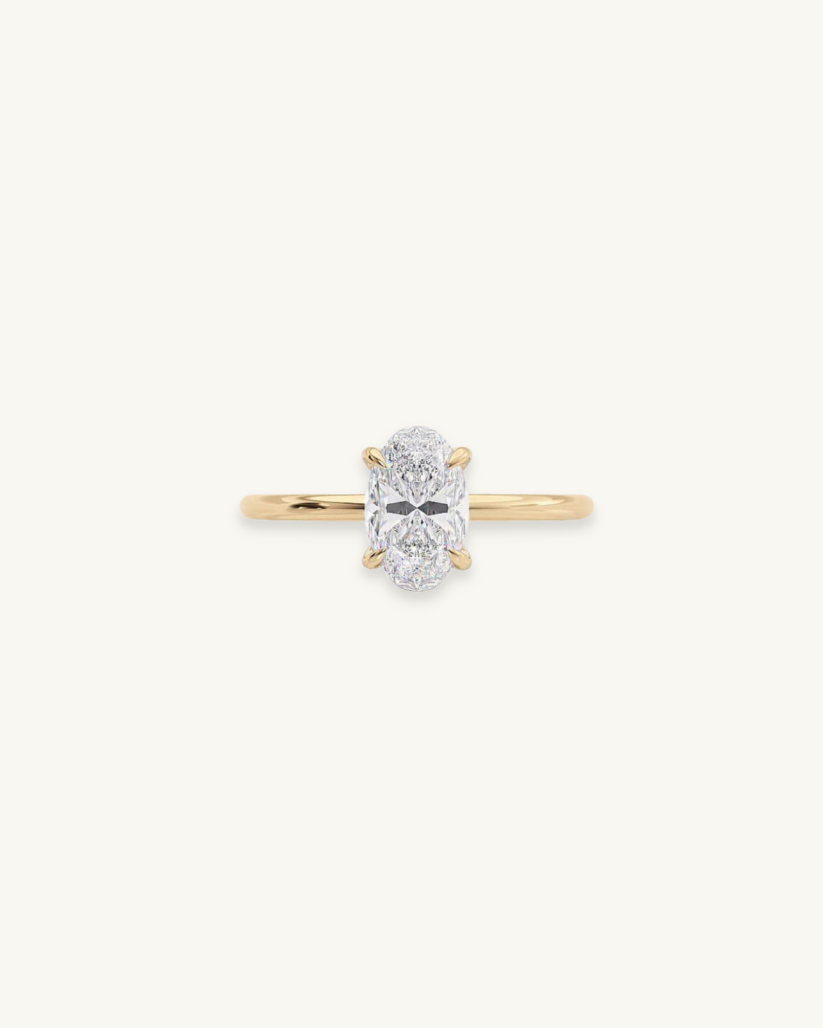 SERENA - SOLITAIRE OVALE DE LUXE 2,5 CT