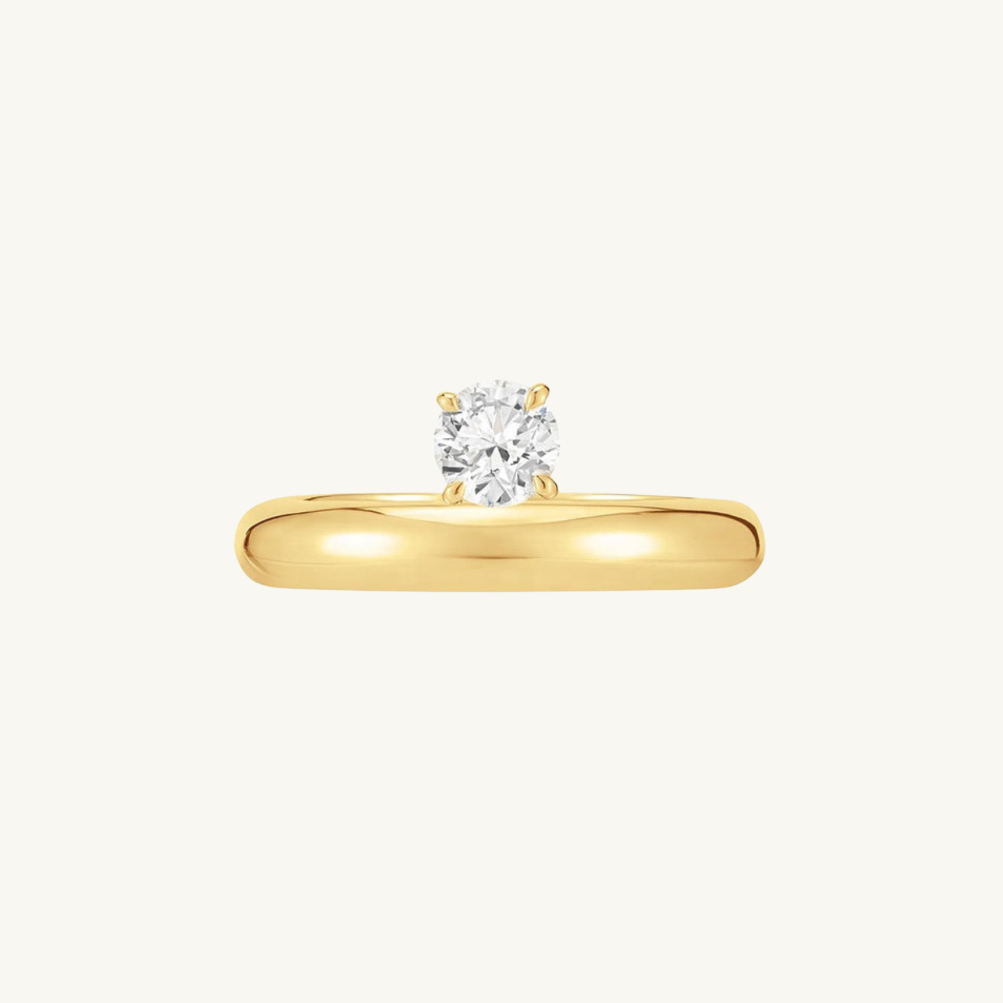 BAGUE À DIAMANT UNIQUE