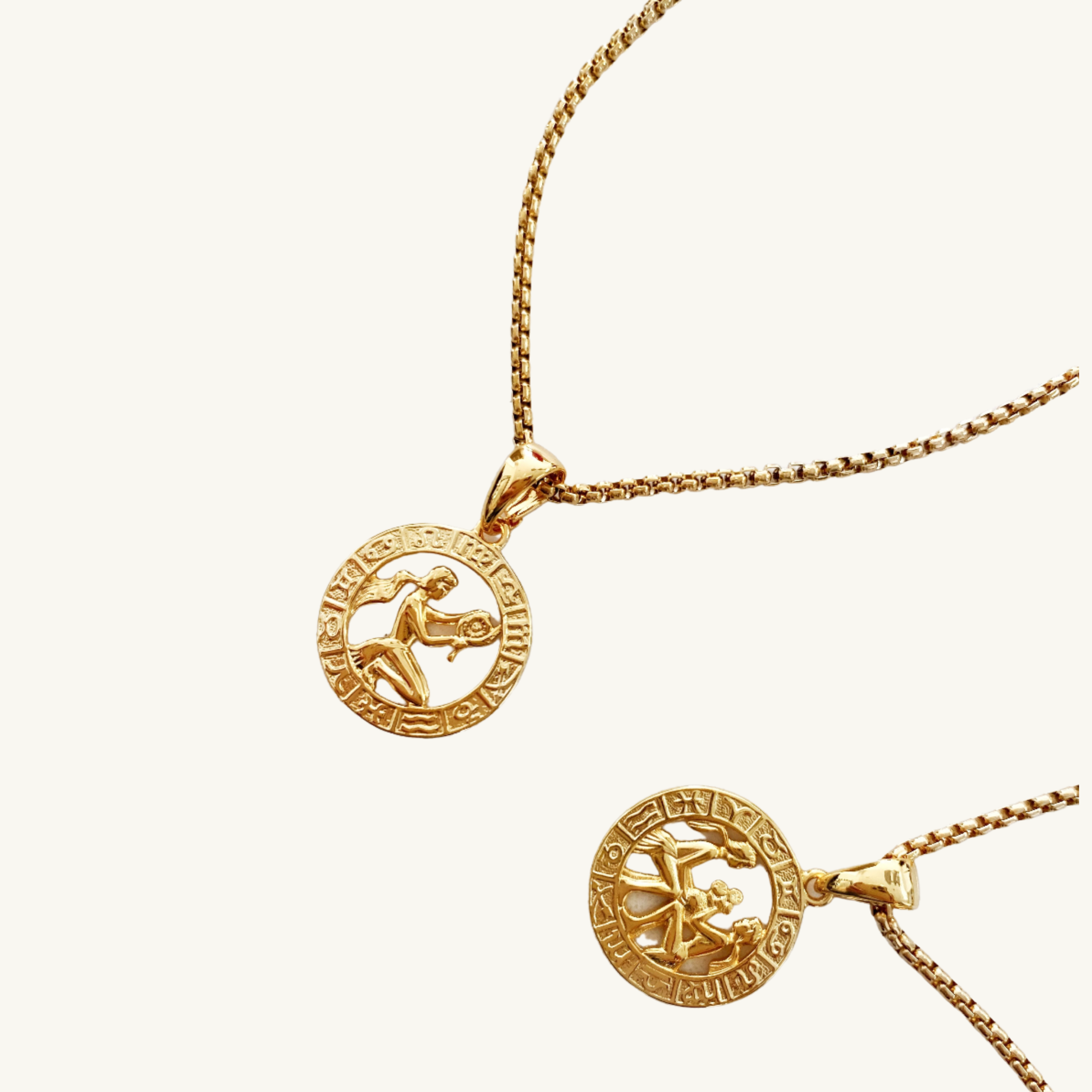 VINTAGE ZODIAC NECKLACE