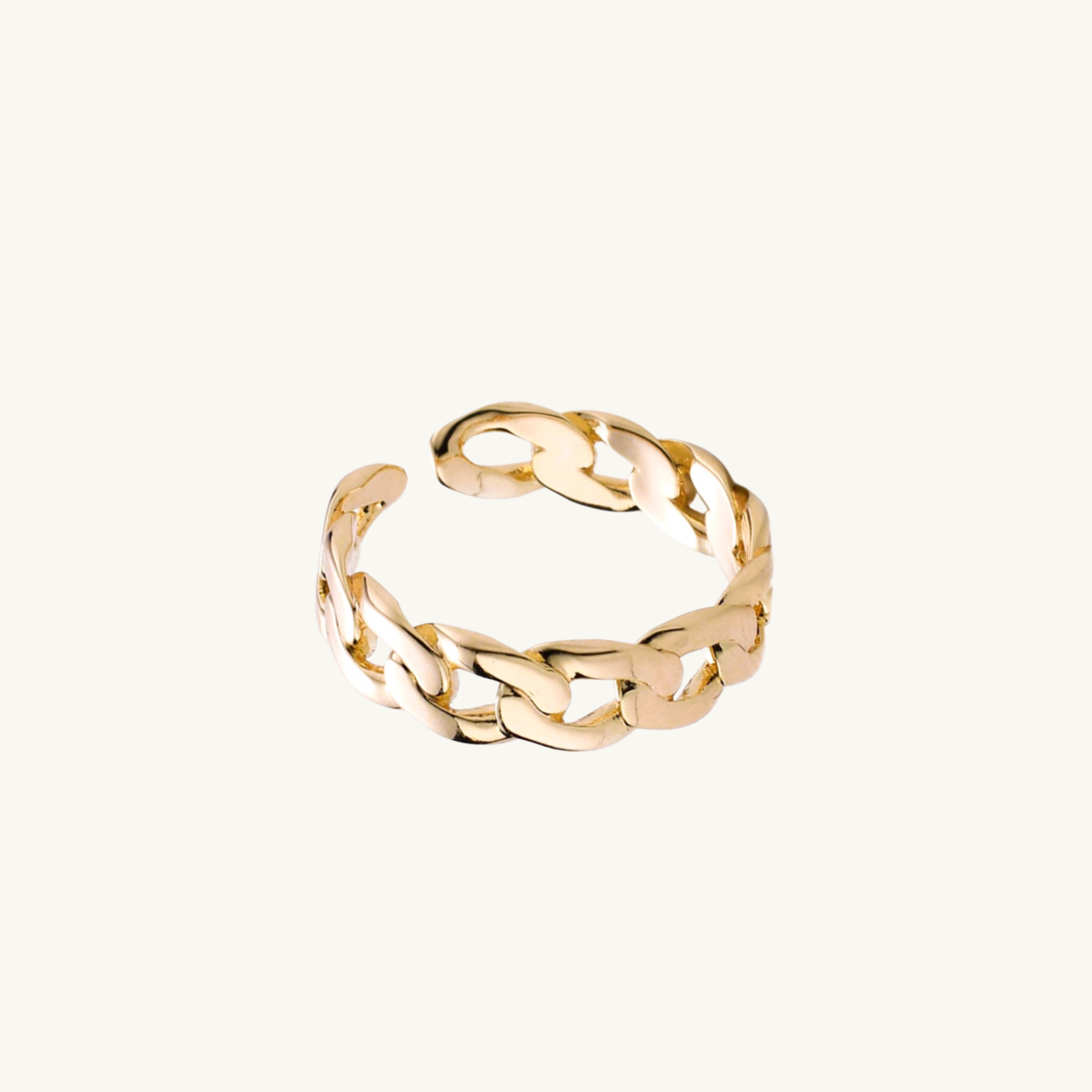 TATTOO CHAIN ADJUSTABLE RING