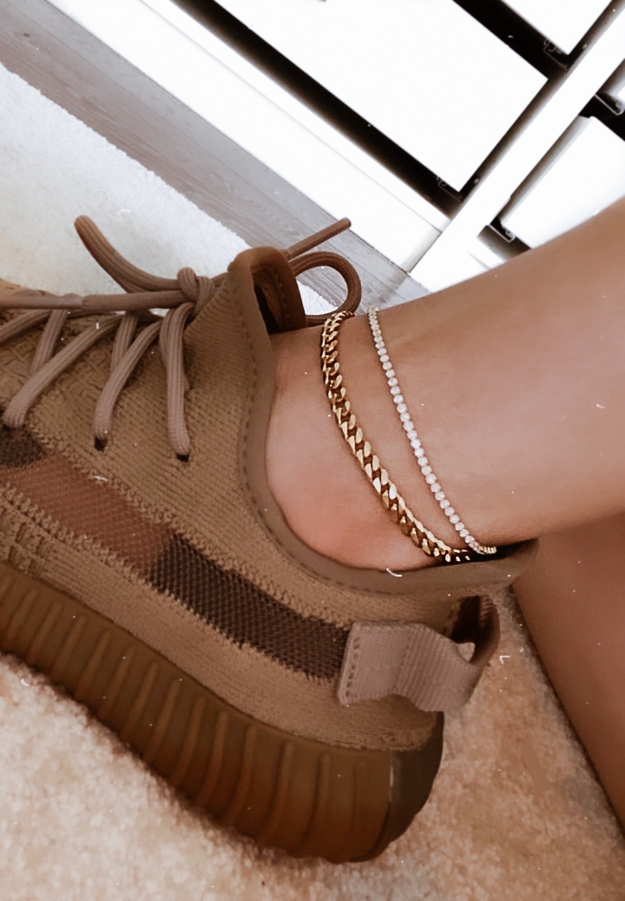 CURB CHAIN ANKLET