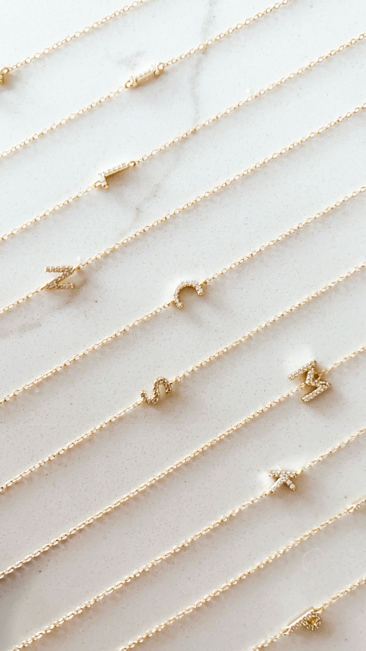 MICRO INITIAL NECKLACE