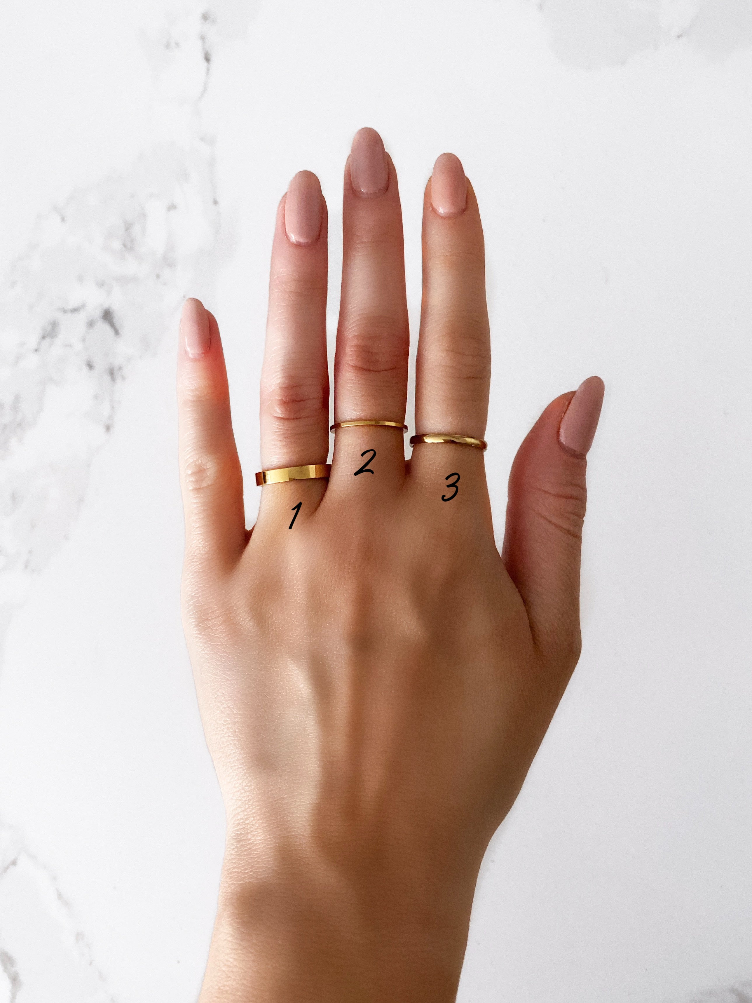 NAKED RINGS (SIZES 4-9)