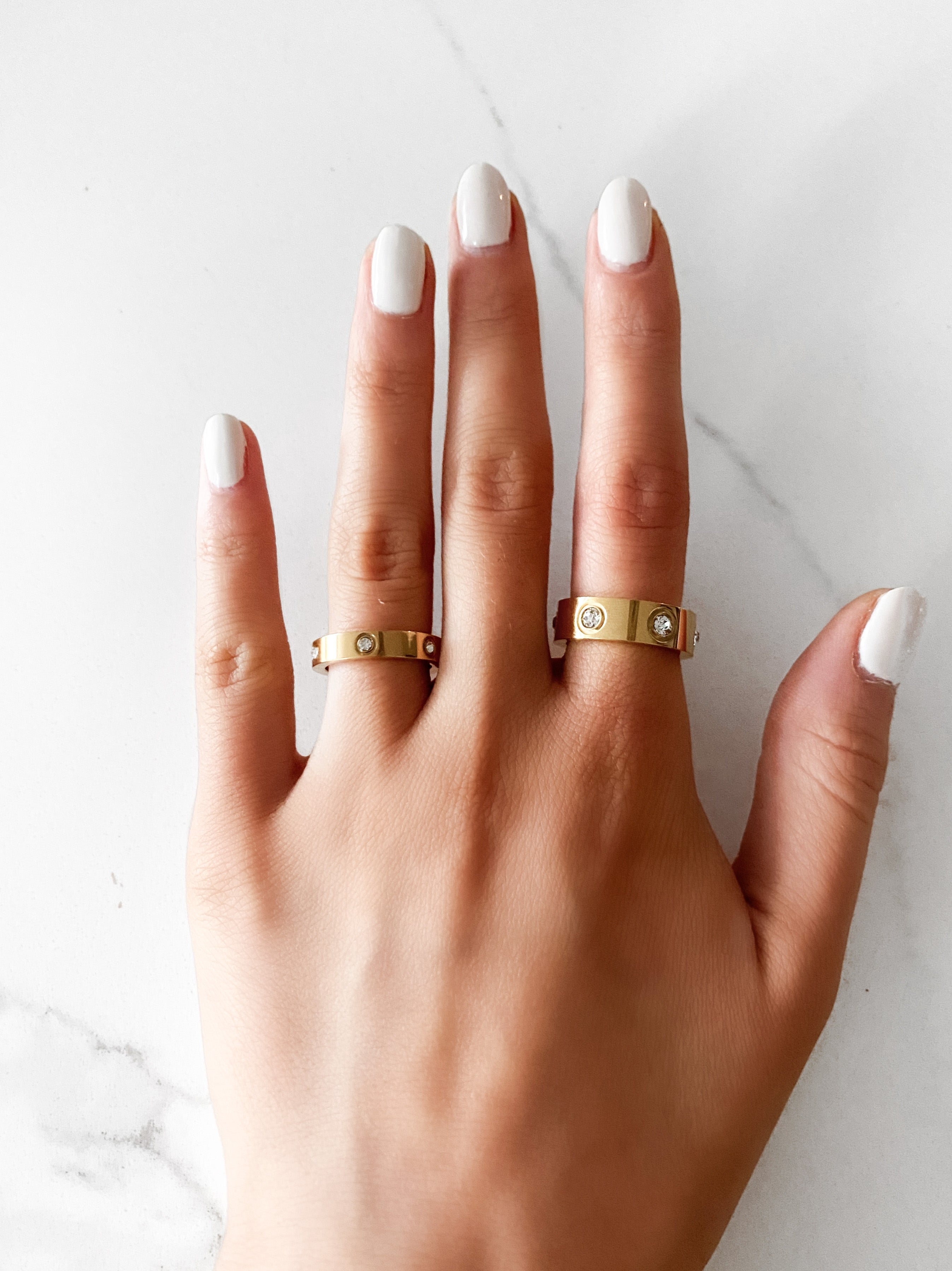 DIAMOND NAKED RING