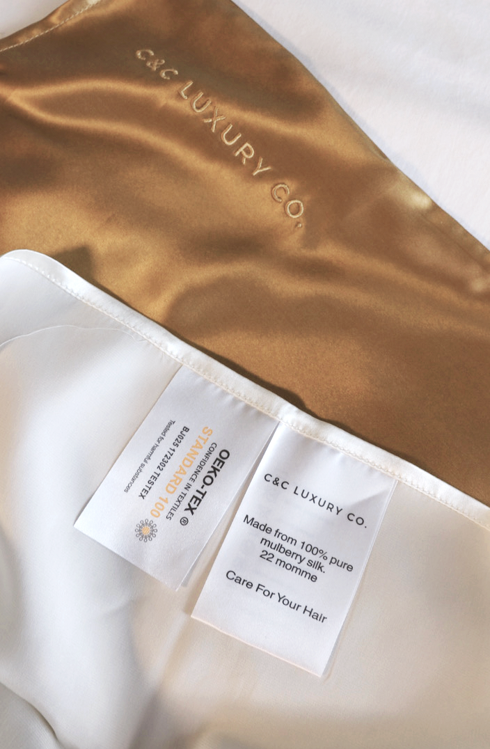 100% SILK PILLOWCASE - Rose