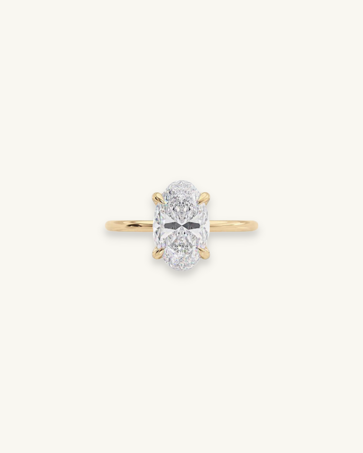 SUTTON - SOLITAIRE OVAL LUXE 4,7 carats