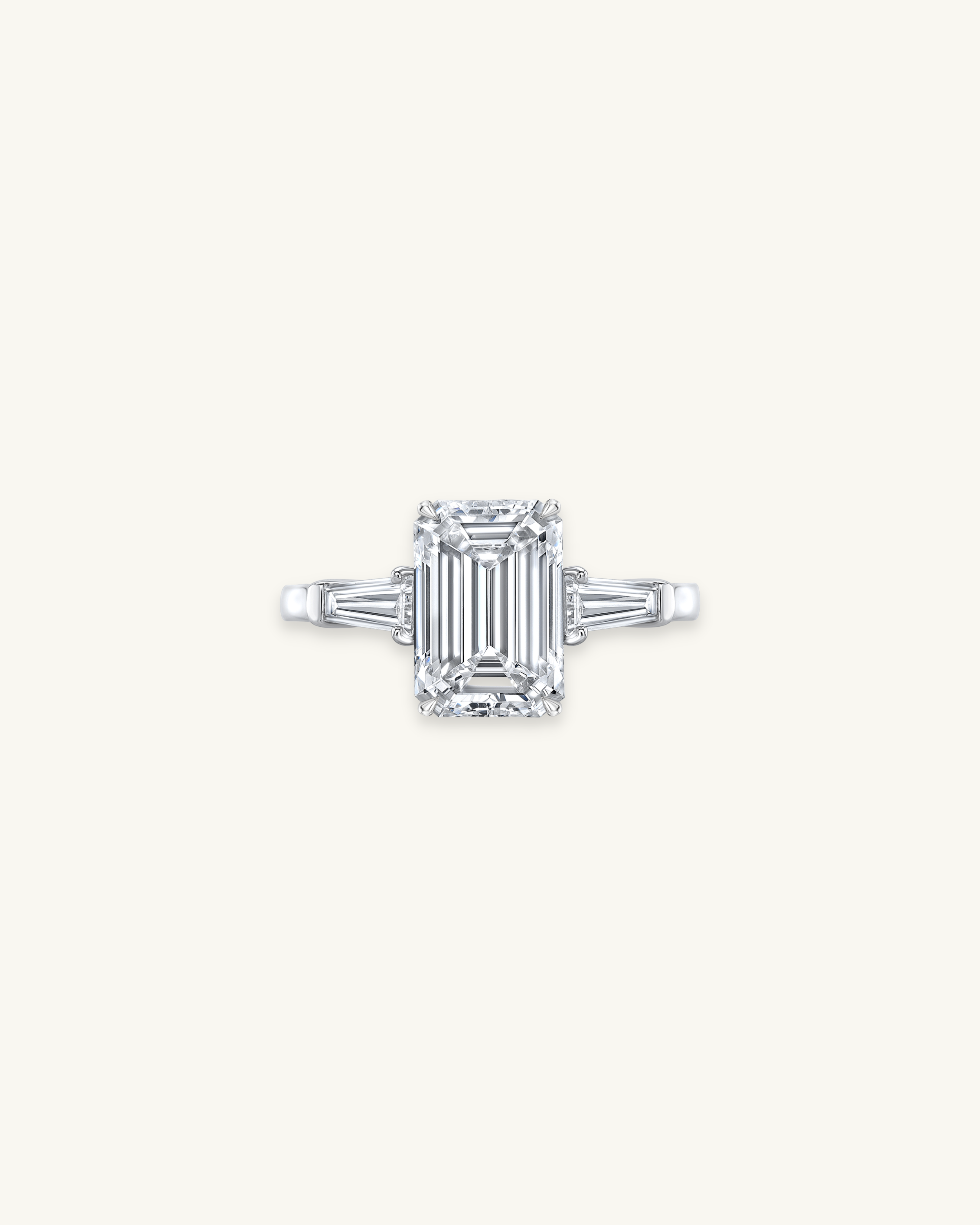 EMERALD 3 STONE Luxe Ring