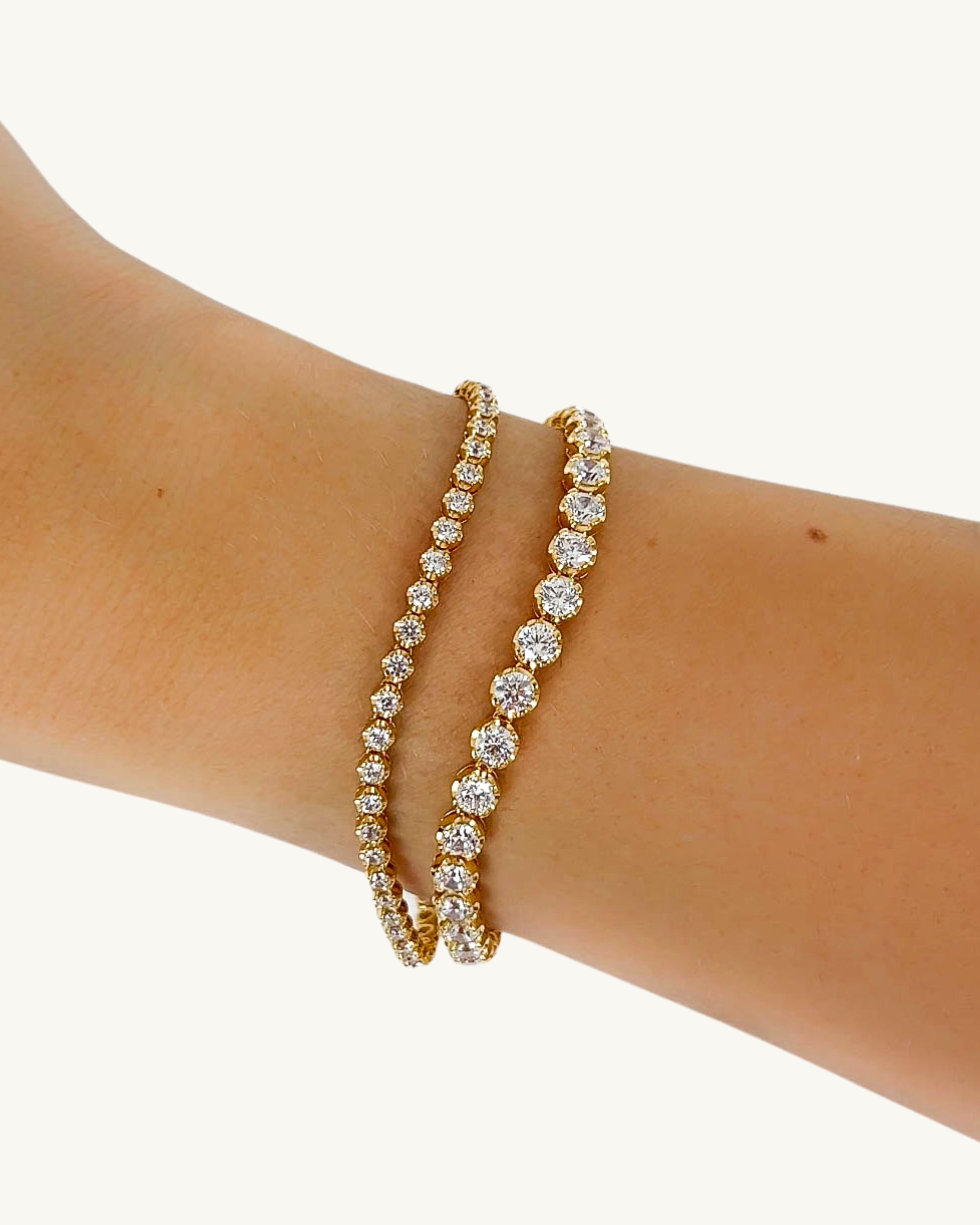 LUXE TENNIS BRACELET - Diamond