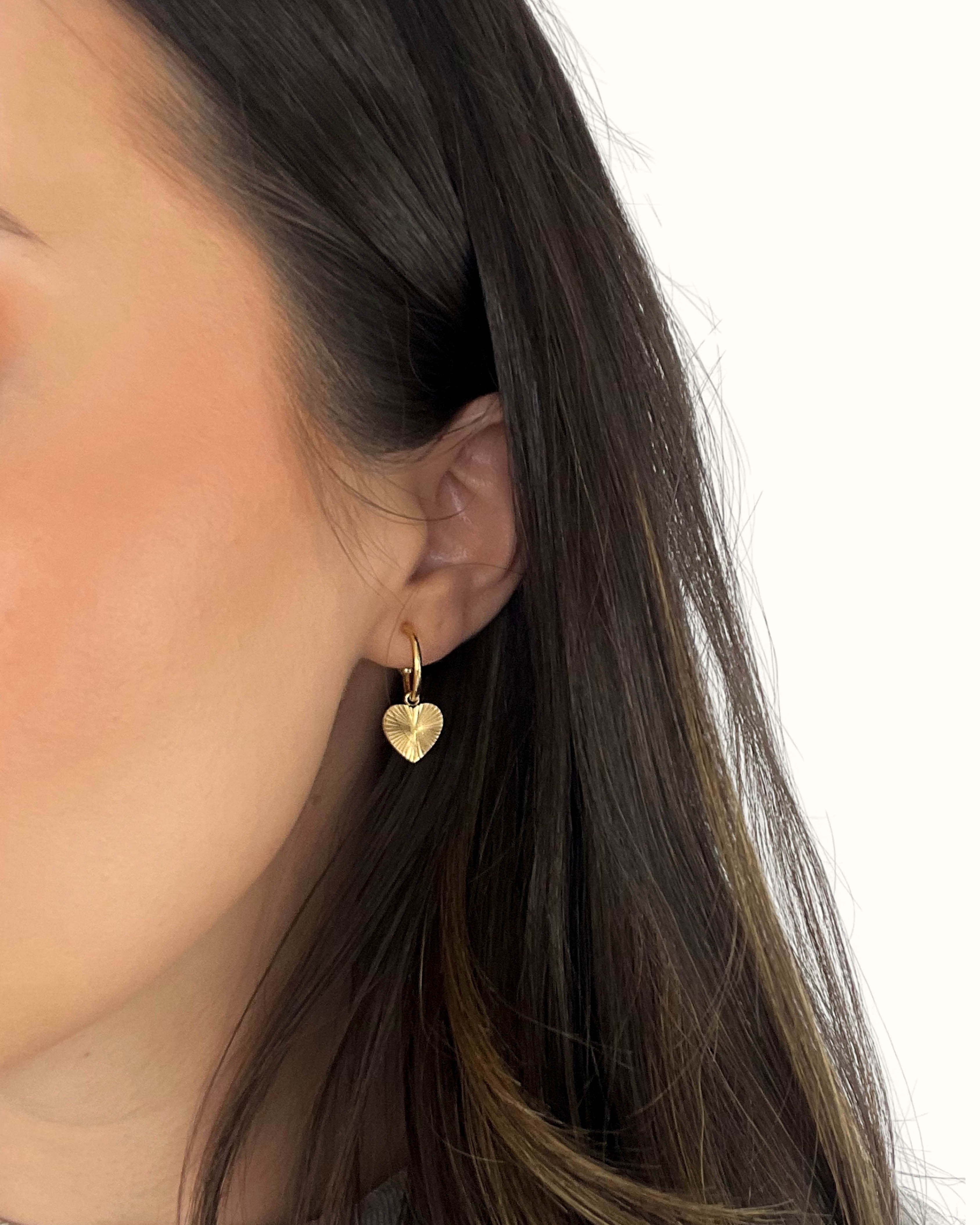 ETERNAL LOVE HOOP EARRINGS