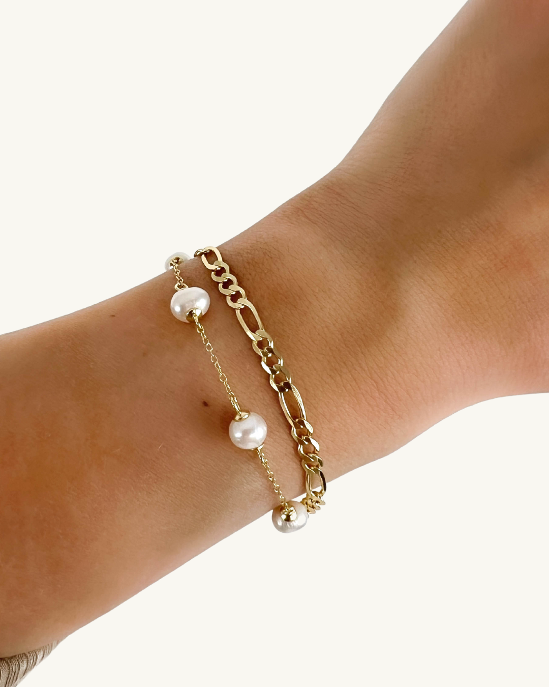 PEARLS BY THE YARD BRACELET