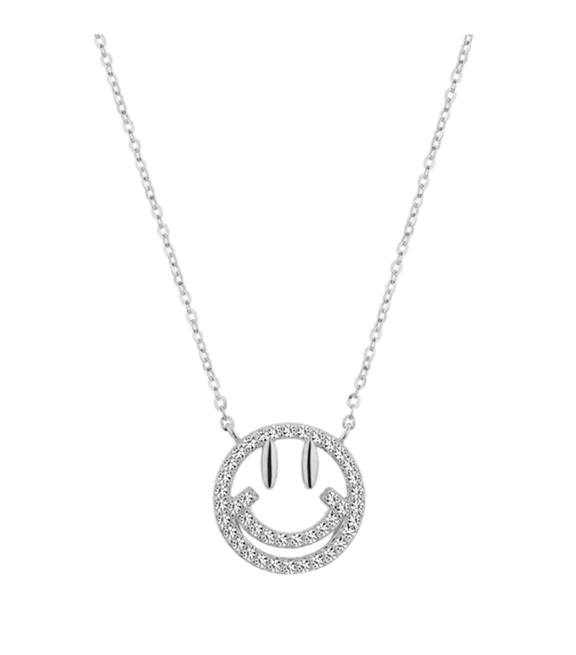 DIAMOND SMILEY NECKLACE