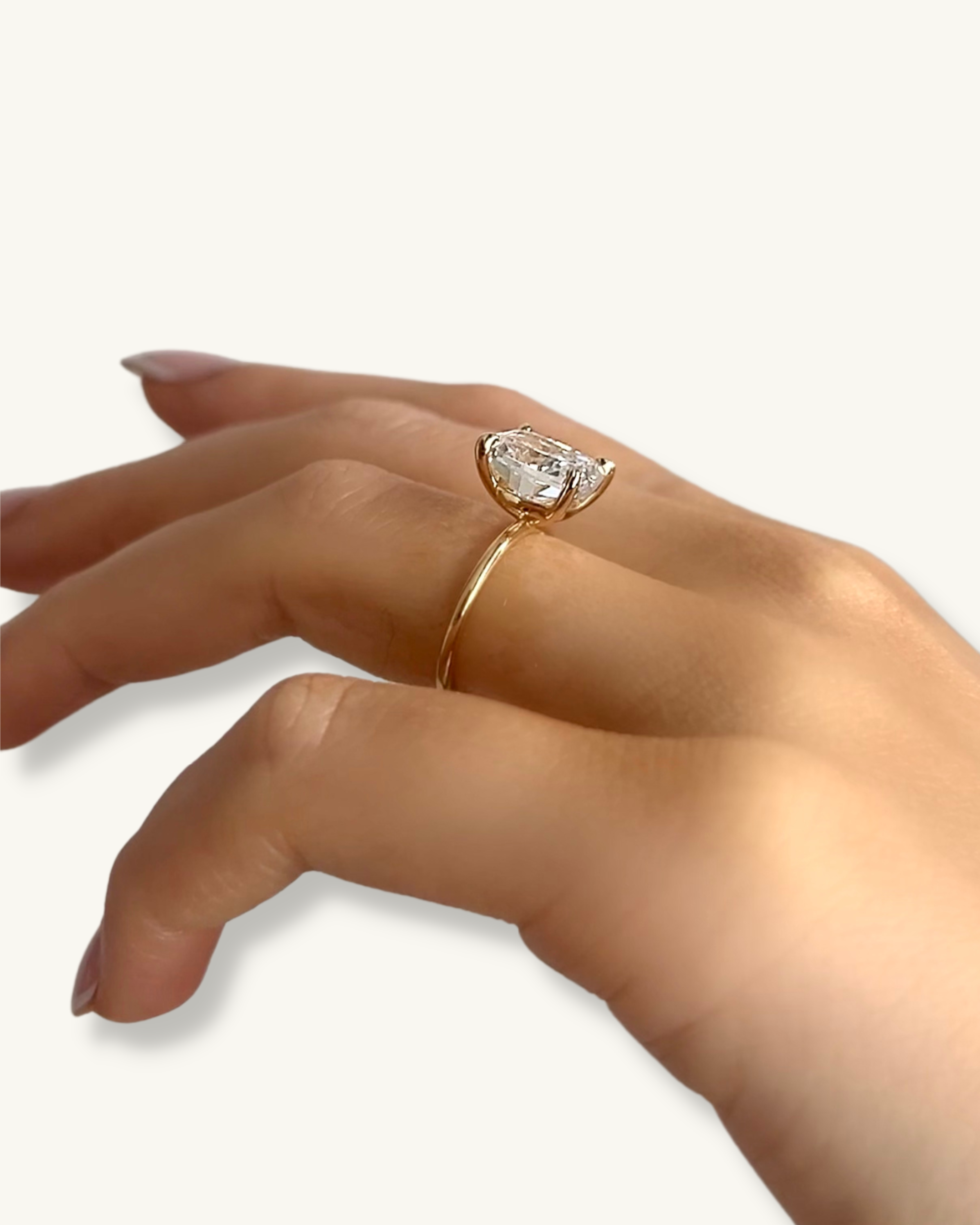 ELONGATED CUSHION CUT Solitaire