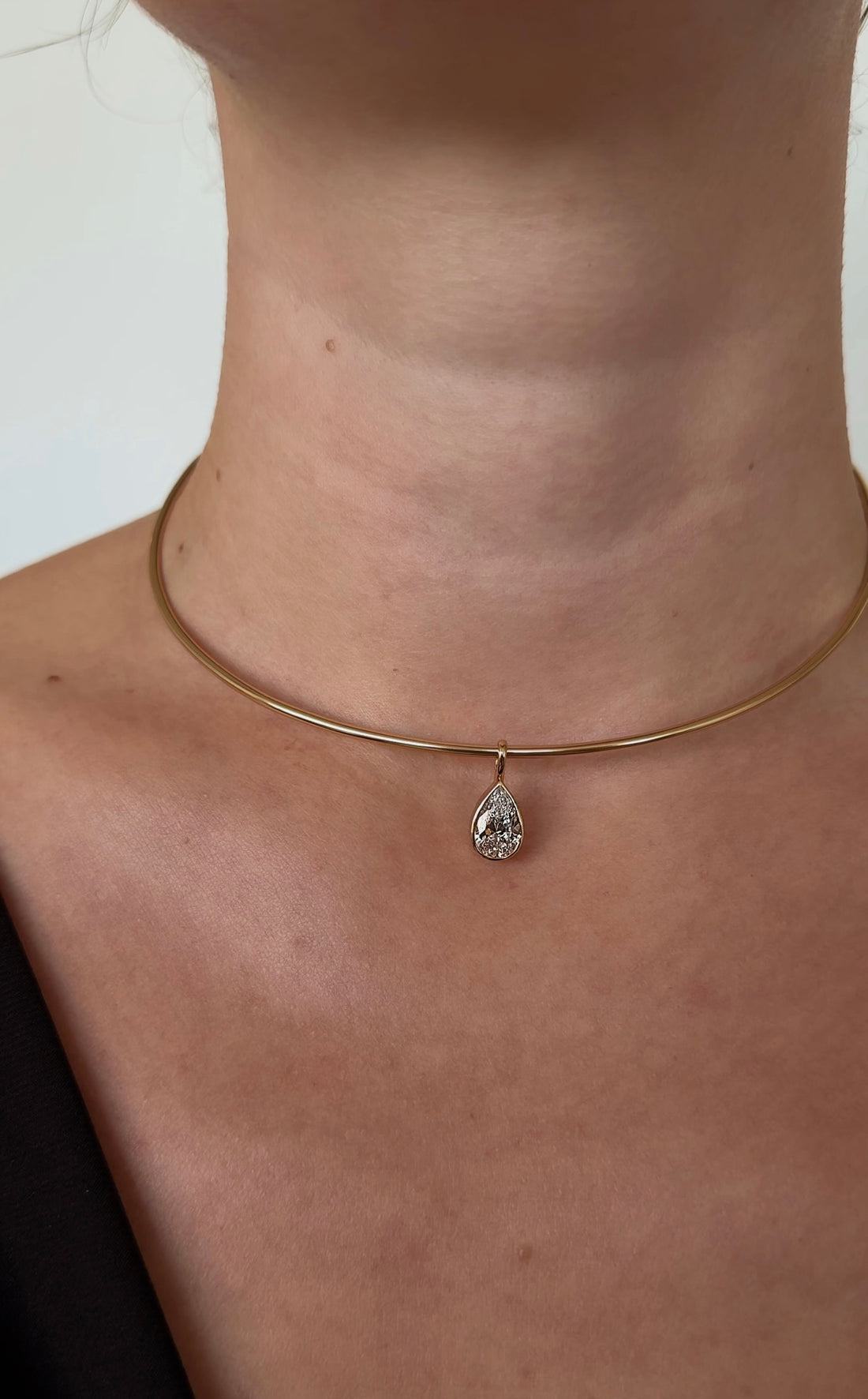 C&amp;C SIGNATURE NECKLACE &amp; PEAR PENDANT
