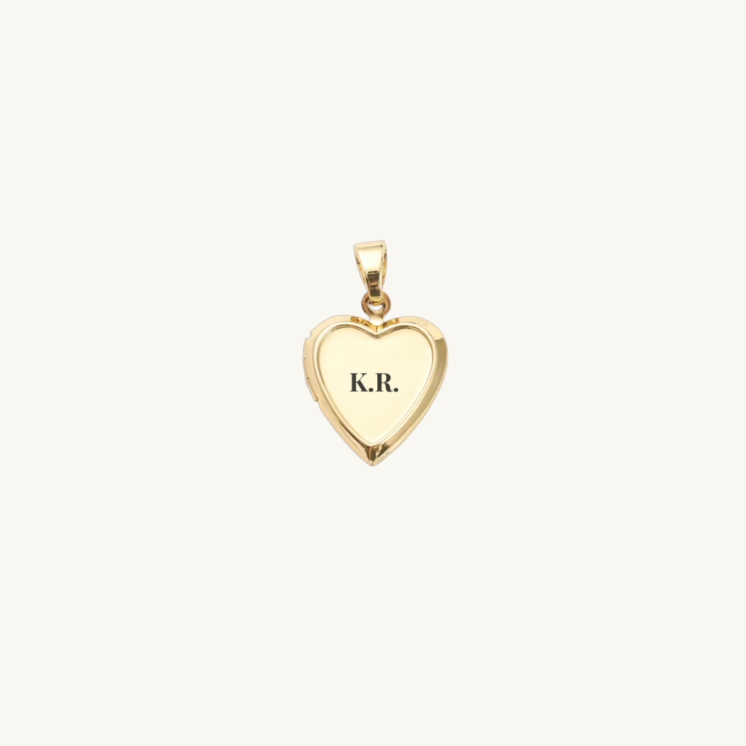 CUSTOM HEART CHARM