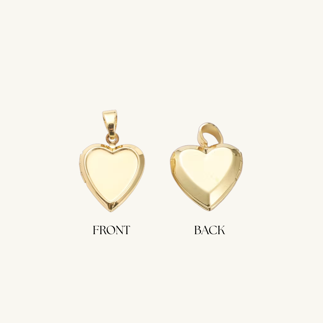 CUSTOM HEART CHARM