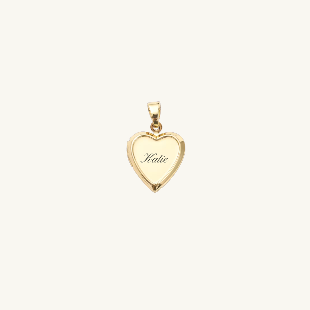 CUSTOM HEART CHARM