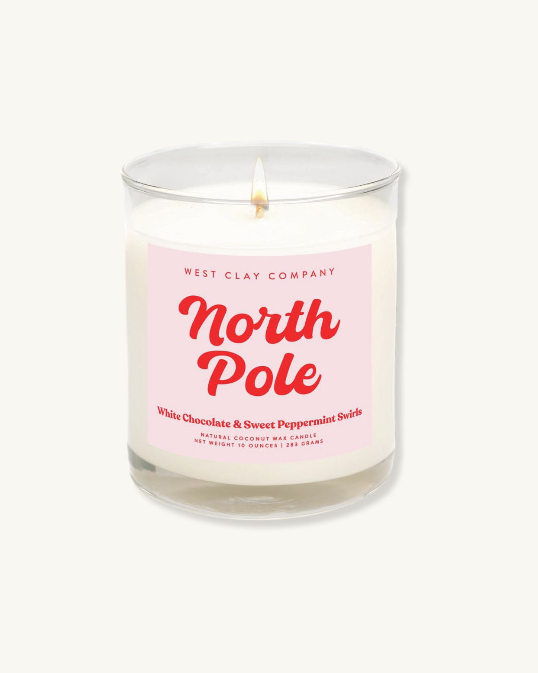 NORTH POLE HOLIDAY CANDLE