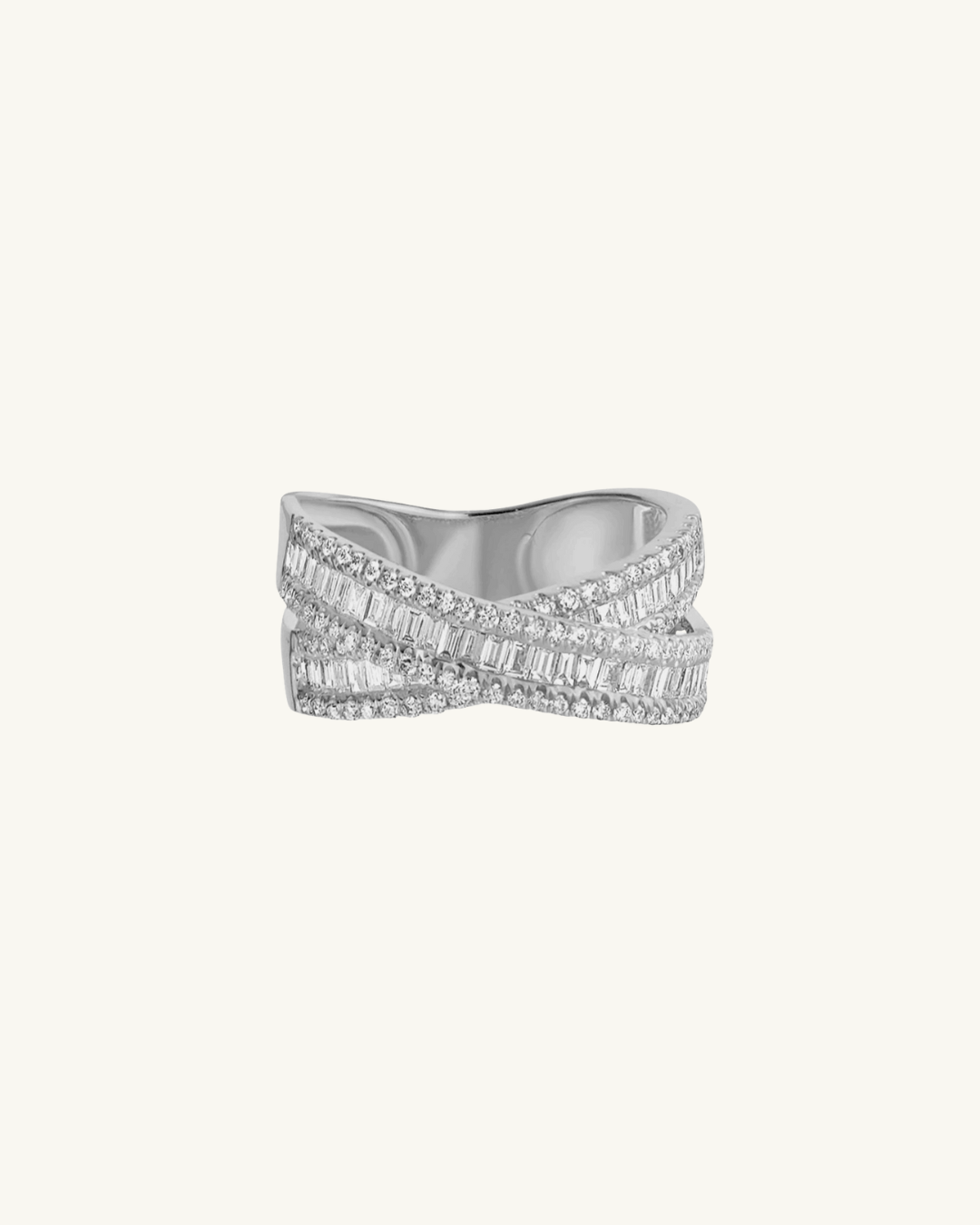ORA - BAGUE CROISÉE LUXE