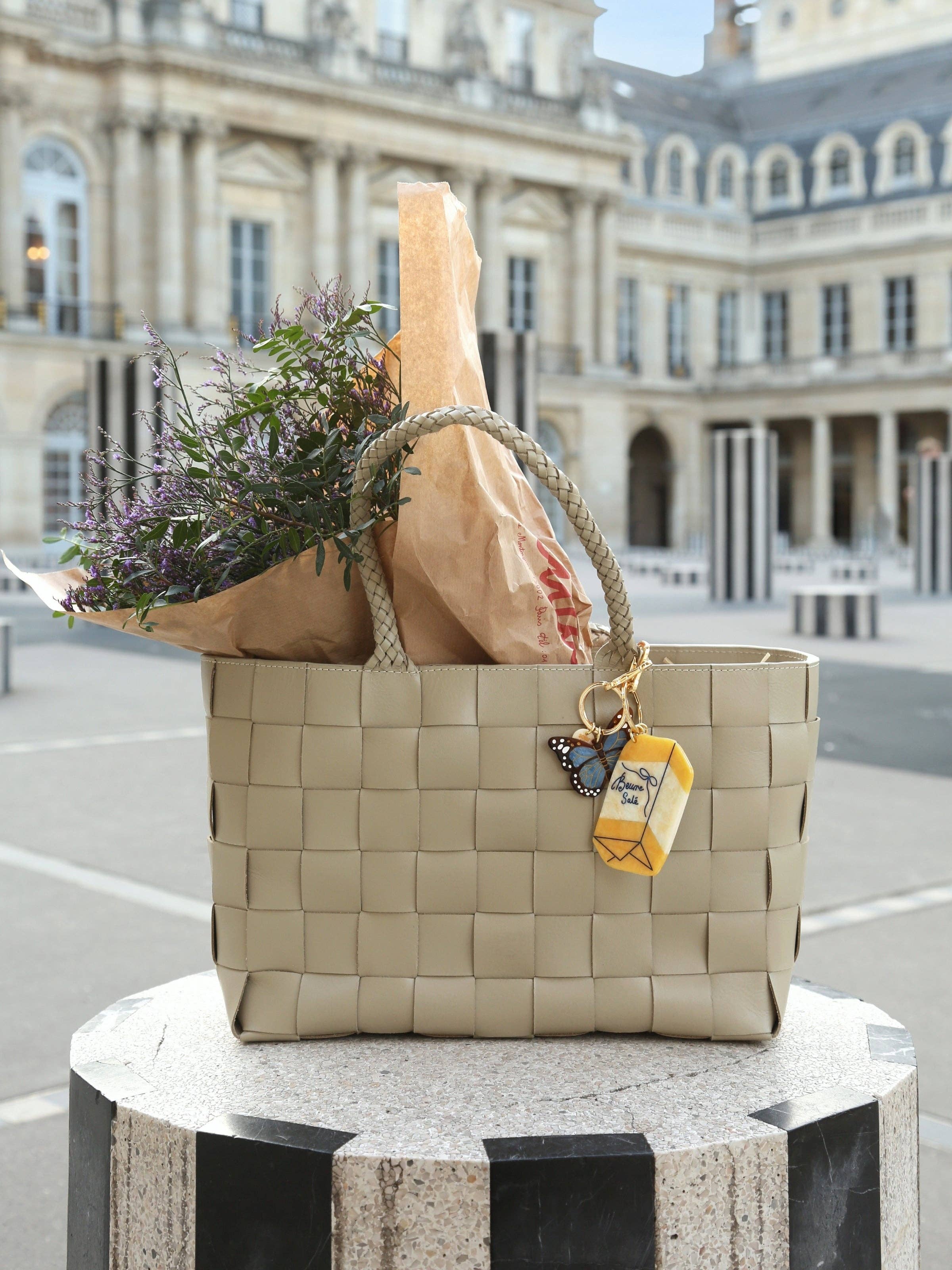 French Butter Bag Charm + Keychain