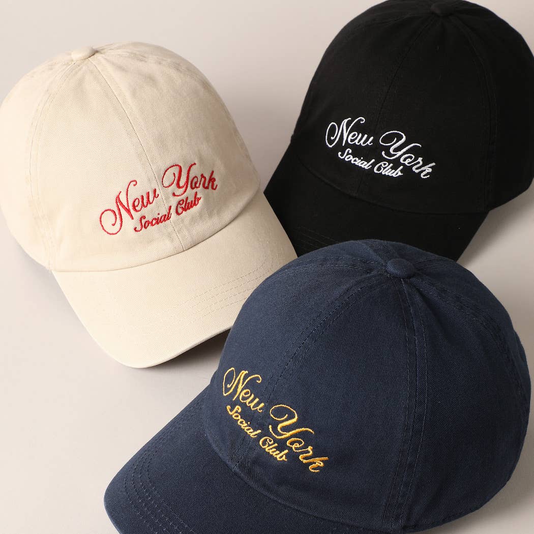 NY Social Club Baseball Hat