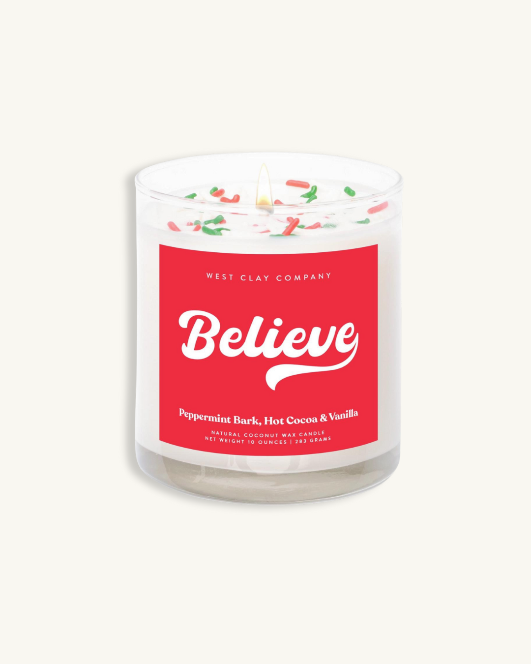 BELIEVE HOLIDAY CANDLE