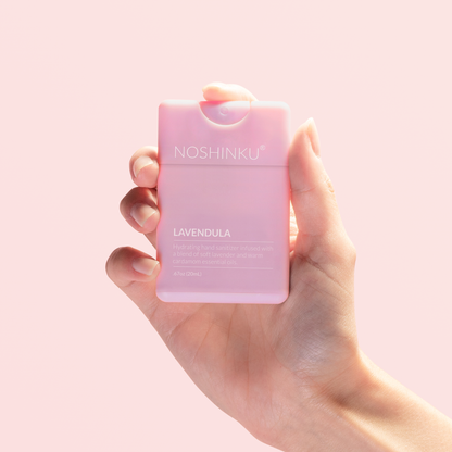 Désinfectant pour les mains de poche ultra-hydratant à la lavande, rechargeable